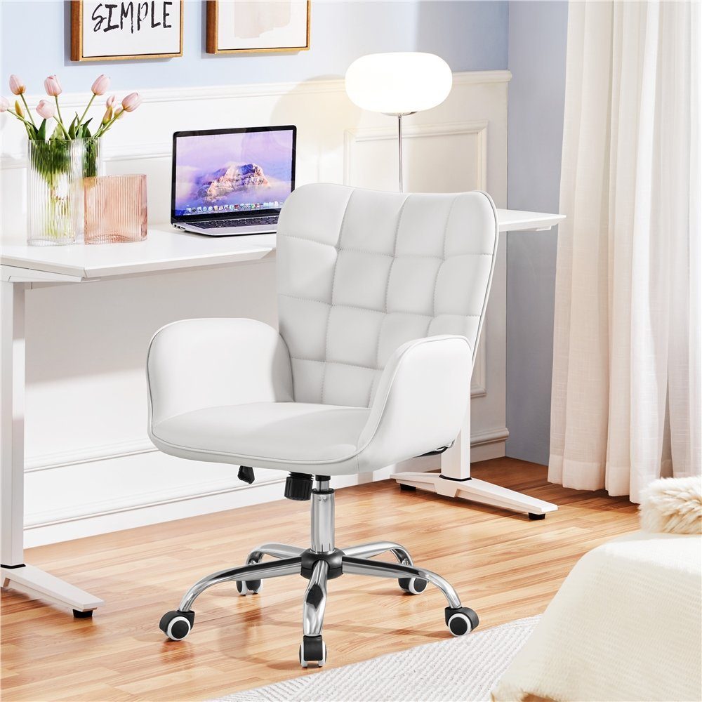 Yaheetech Drehstuhl, Bürostuhl Ergonomischer Schreibtischstuhl höhenverstel günstig online kaufen
