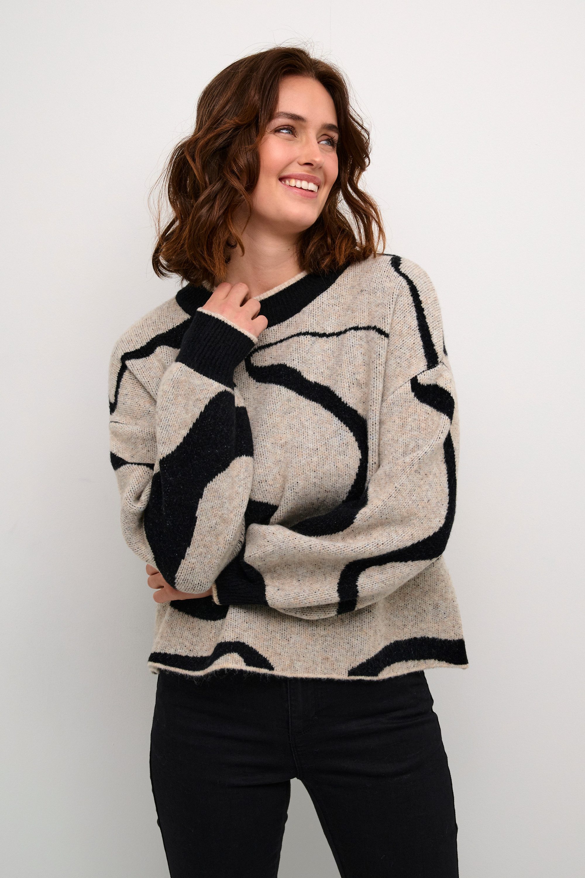 KAFFE Strickpullover Strickpullover KAwilma