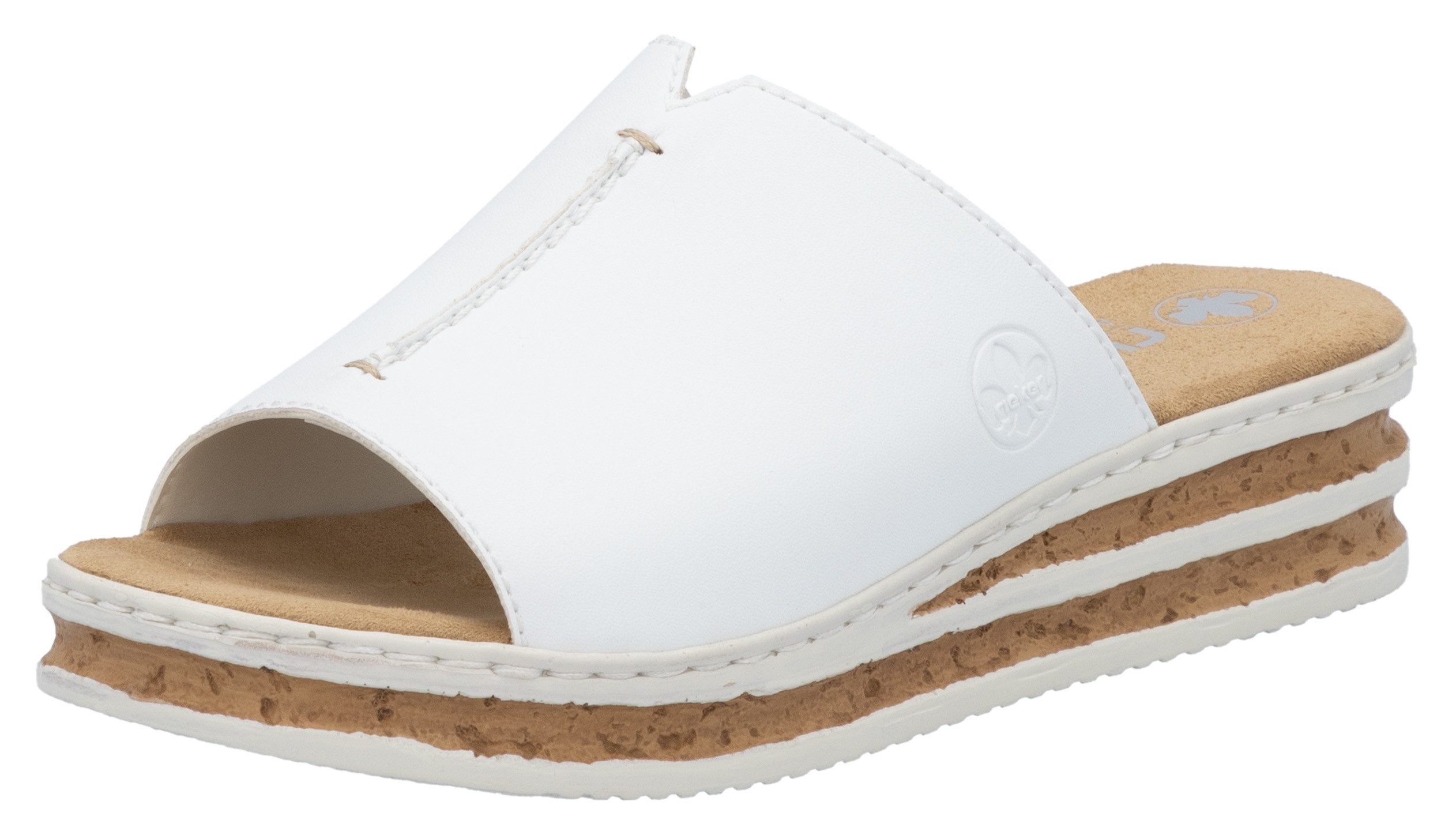 Rieker Keilpantolette, Sommerschuh, Hausschuh, Keilabsatz, zum günstig online kaufen