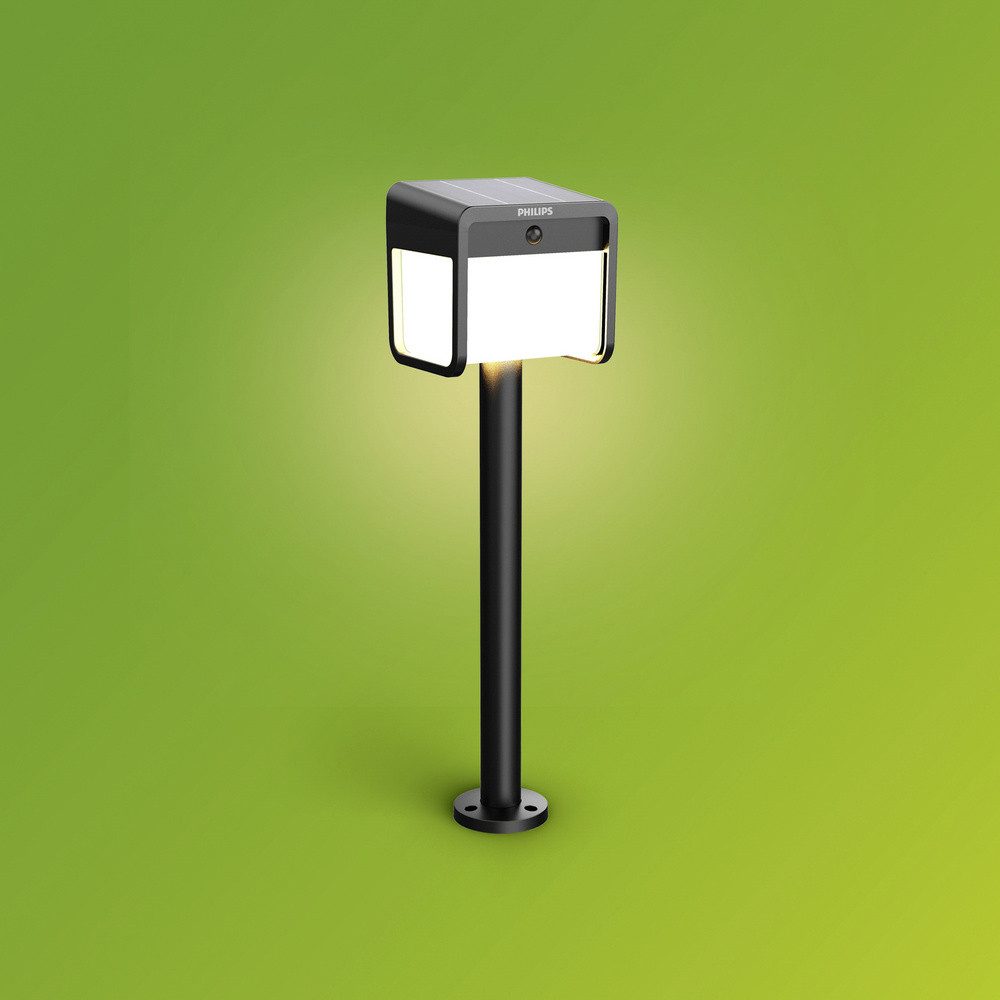 Philips Pollerleuchte Philips LED 929004631901 Ezra Solar-Außenstandleuchte LED LED fest e