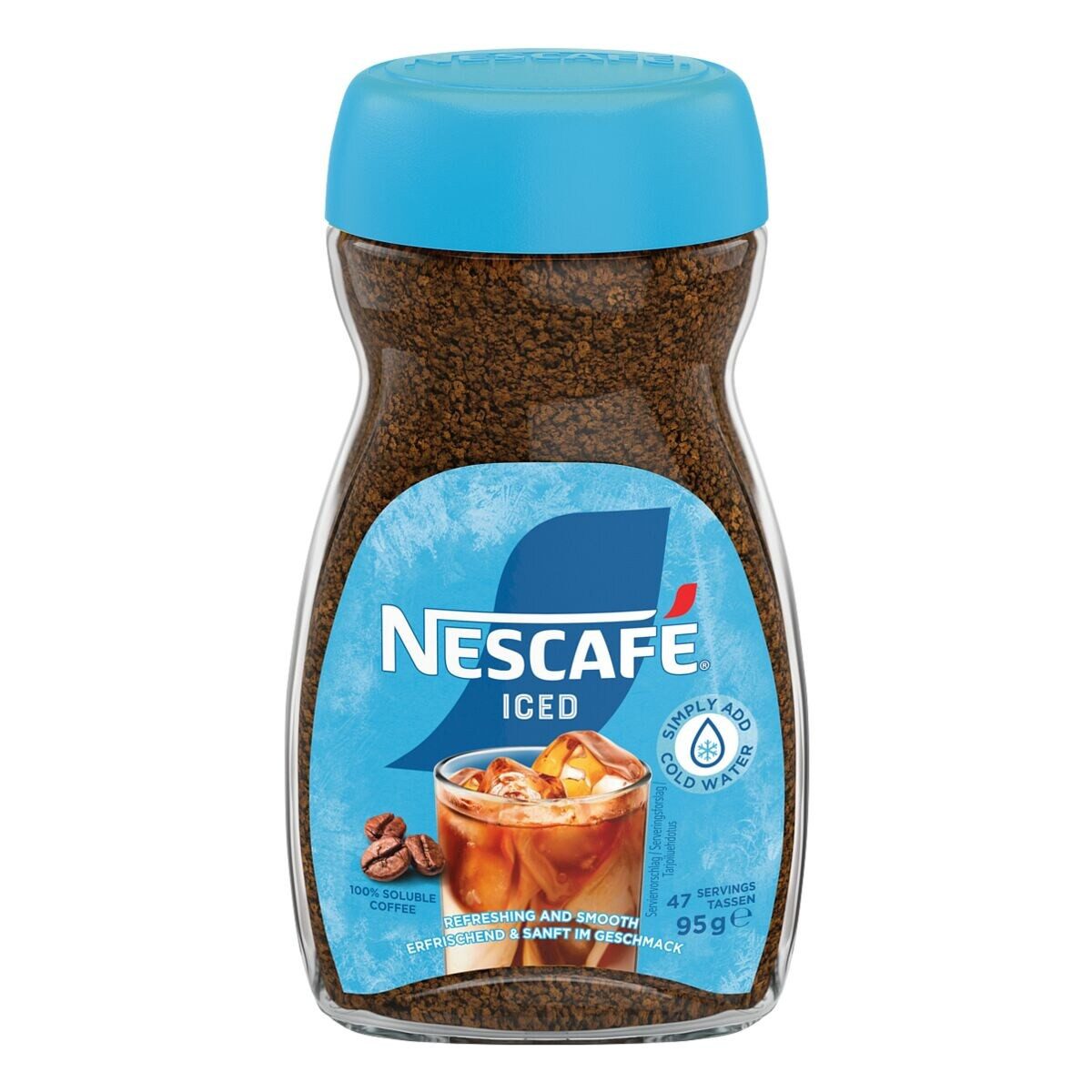 NESCAFE Kaffee Iced, 95 g, Instantkaffee