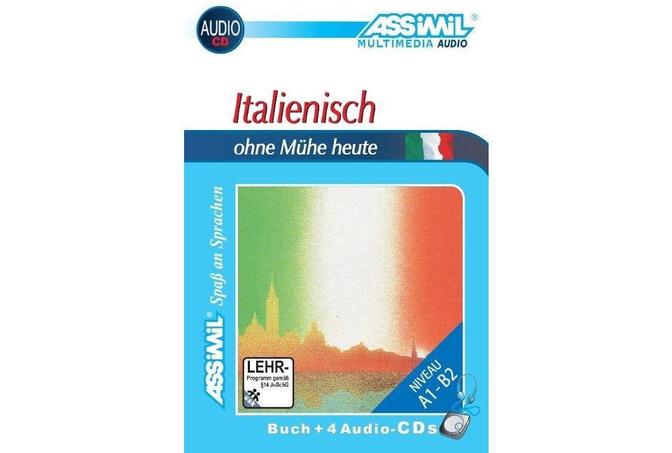 Hörspiel-CD ASSiMiL Italienisch ohne Mühe heute - Audio-Sprachkurs - Niveau A1-B2