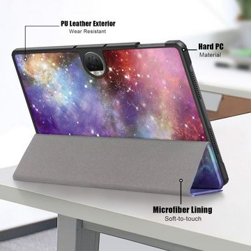 Wigento Tablet-Hülle Für Honor Pad 9 12.1 Zoll 3folt Wake UP Smart Cover Tasche Etuis Hülle