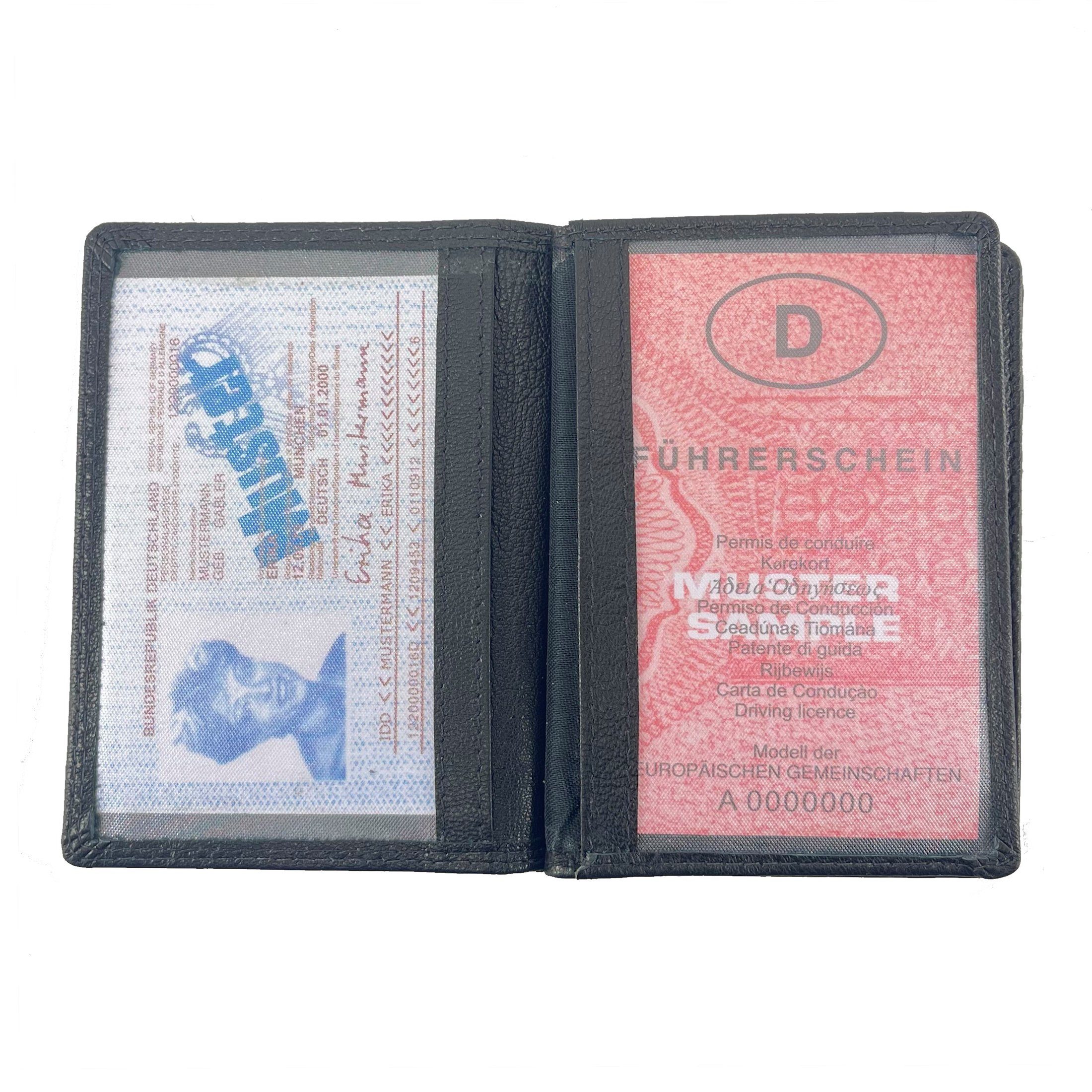 L&B Kartenetui Rindsleder Ausweishülle, RFID-Schutz >2397-Soft< Dokumentenm günstig online kaufen