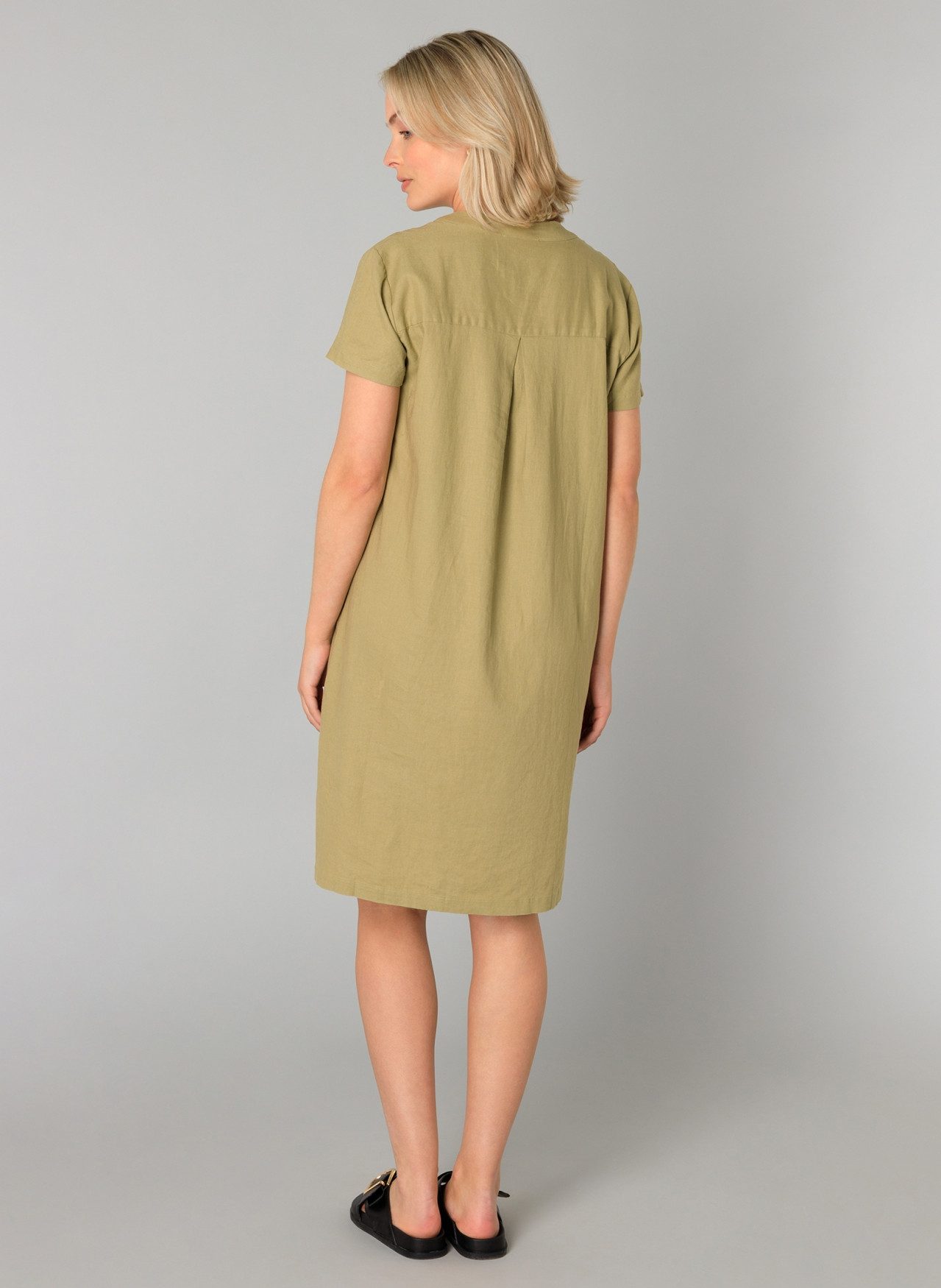 Base Level Tunikakleid Yacin Sommerkleid mit Leinen