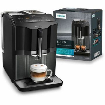 SIEMENS Kaffeevollautomat Superautomatische Kaffeemaschine Siemens AG Schwarz 1300 W 15 bar