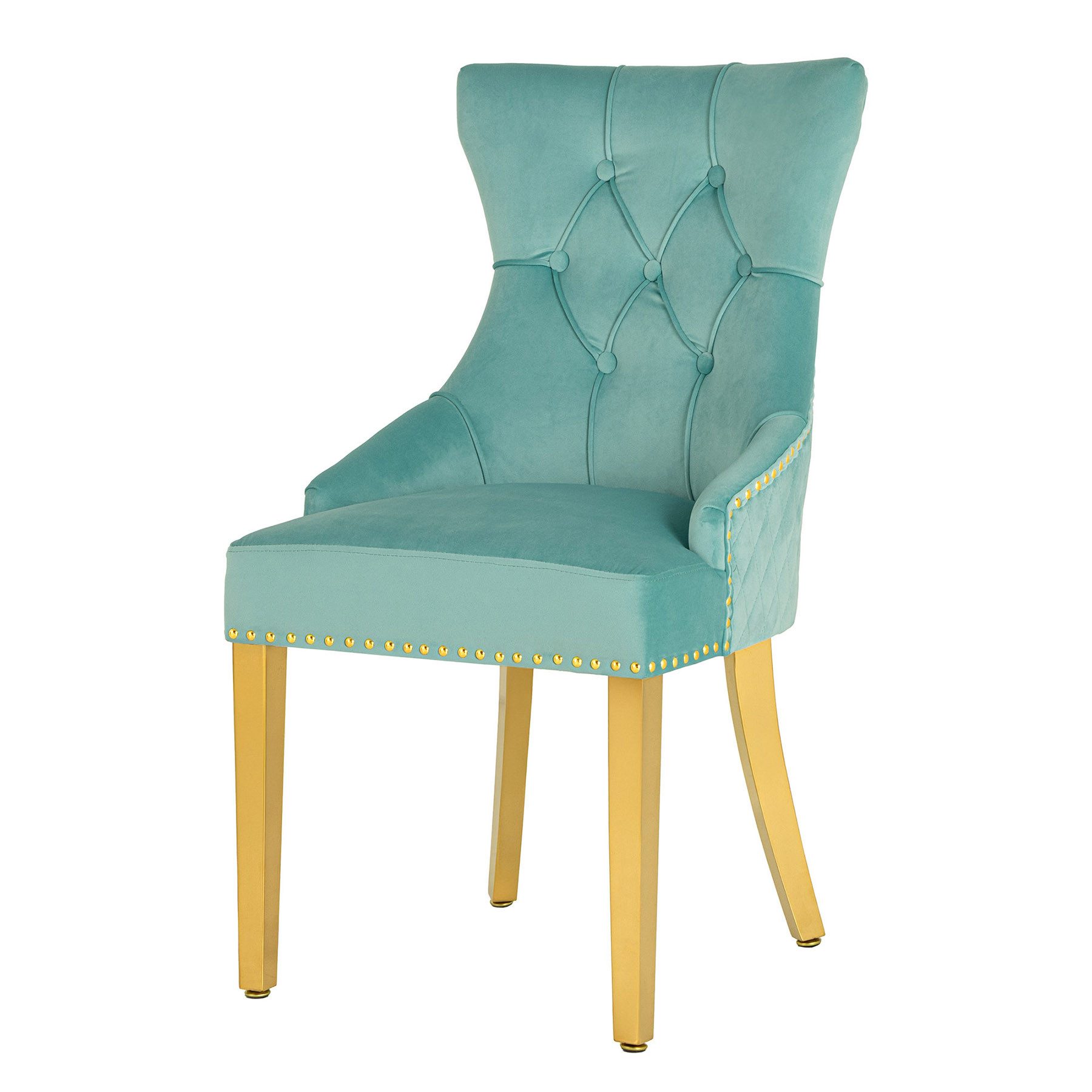 riess-ambiente Esszimmerstuhl CASTLE DELUXE blau · günstig online kaufen