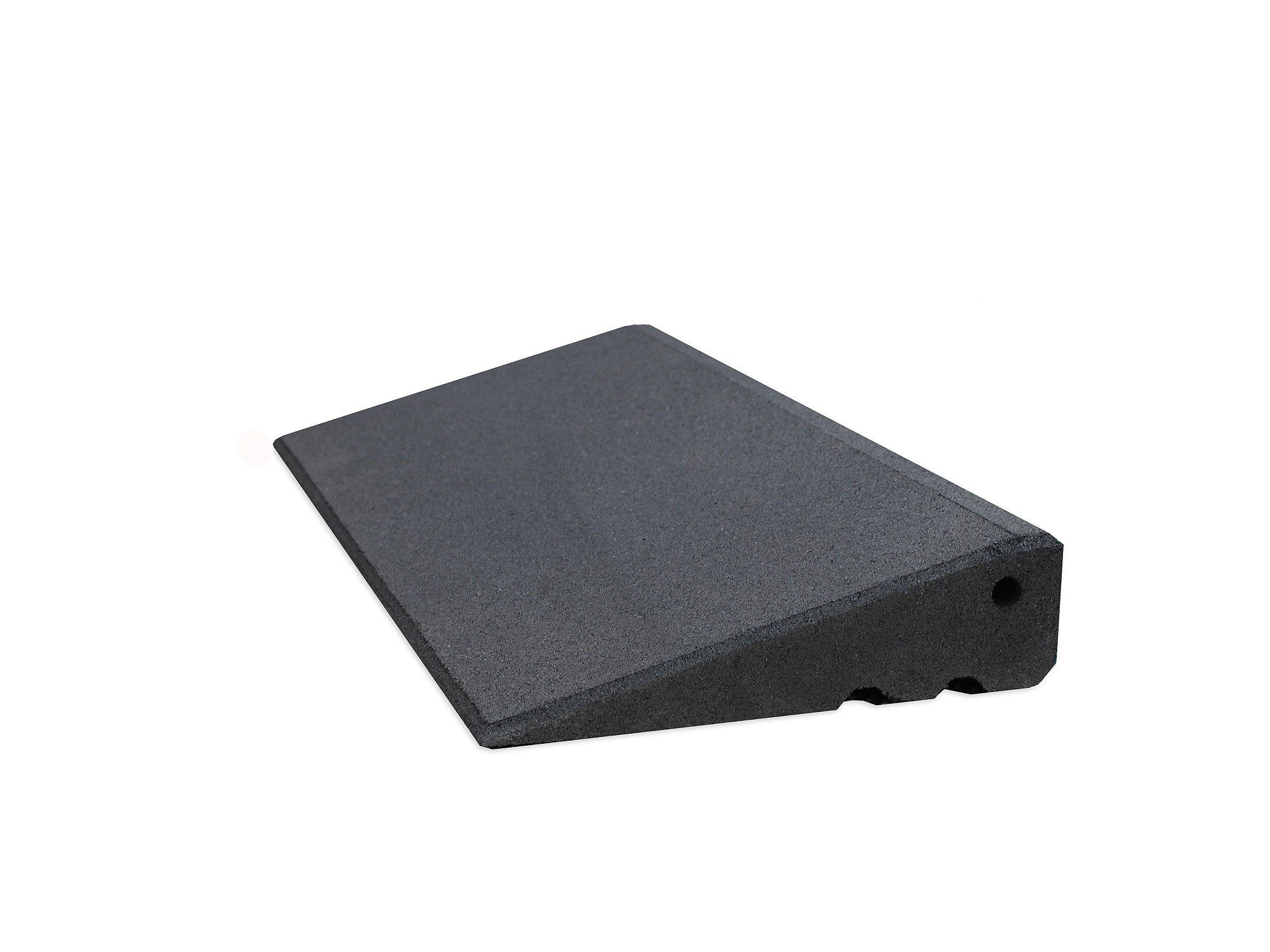 Auffahrrampe Rampe Pro 75 mm hoch aus Gummigranulat LxBxH 500 x 280 x 75 mm