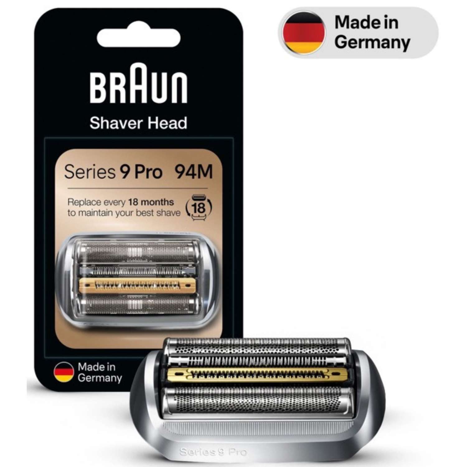 Ersatzscherkopf Series 9 Pro Scherkopf Kombipack 94M