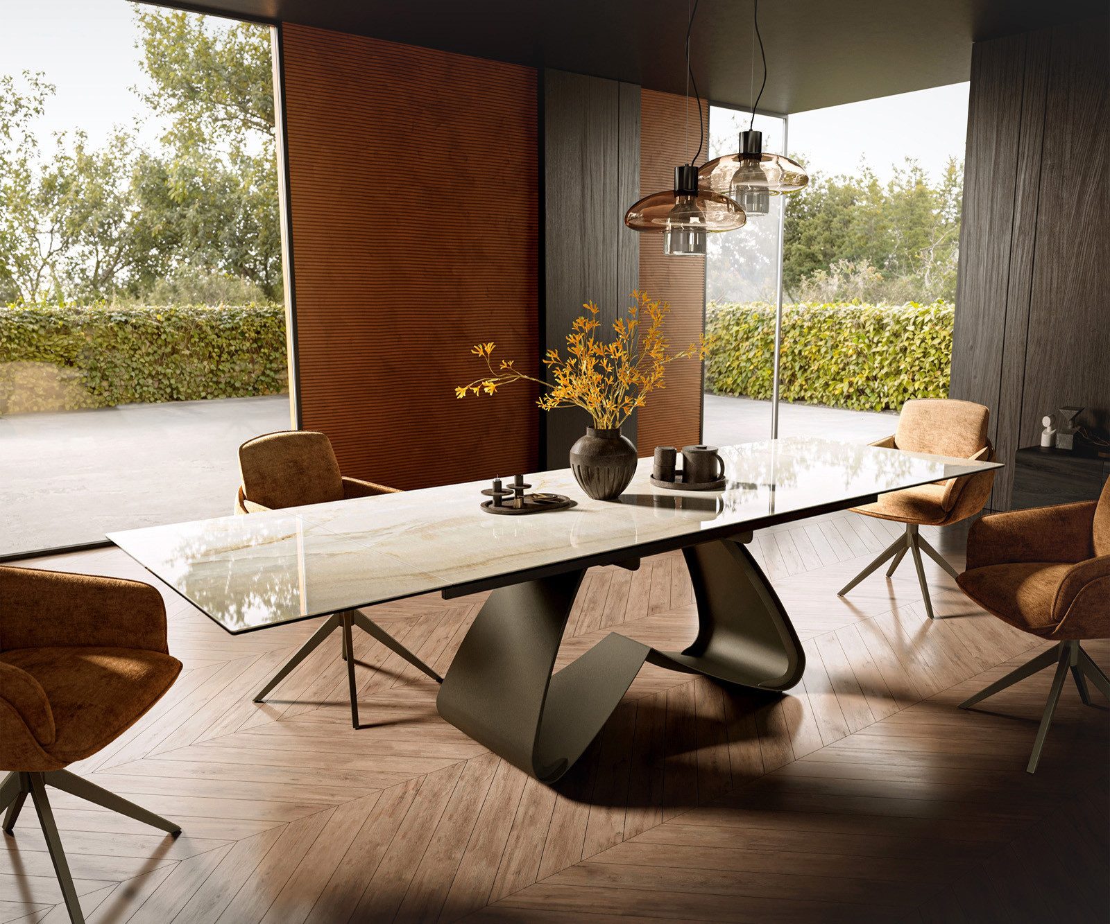 DELIFE Esstisch Edge, Keramik Laminam® Onice günstig online kaufen