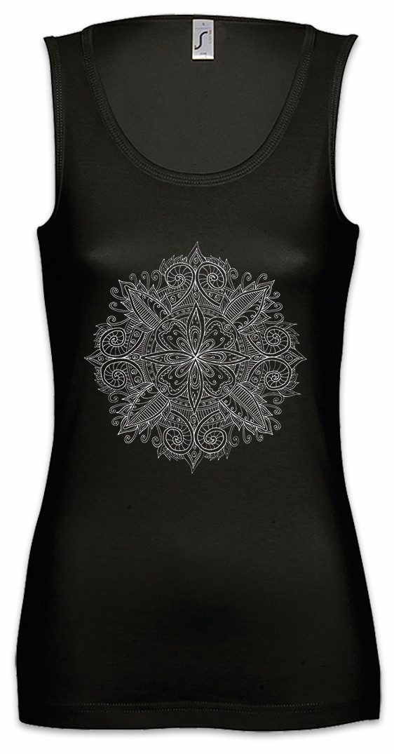 Tanktop Mandala VI Ärmelloses Damen T-Shirt Yantra Hinduism Buddhism