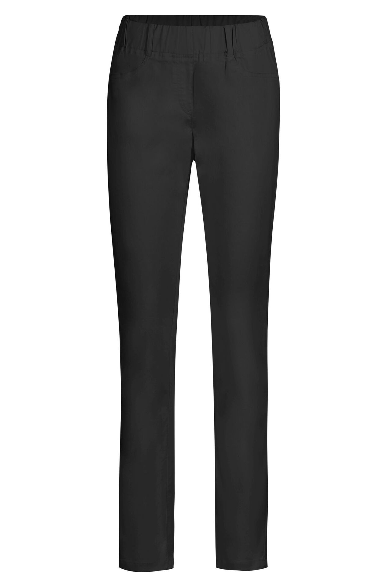 Schlupfhose Greiff CARE Damen Schlupfhose Regular-Fit Schwarz