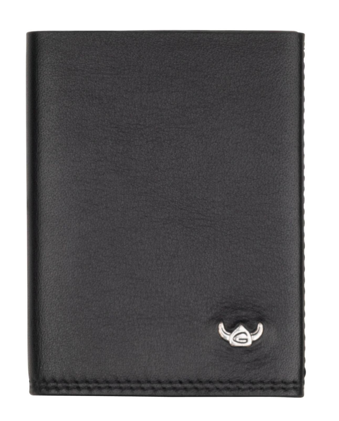 Golden Head Kartenetui Credit Card Case Foldable, aus echtem Rindsleder mit RFID-Blocker Schutz