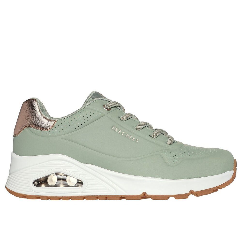 Skechers Skechers - Street Uno Shimmer Away - Grün Schnürschuh