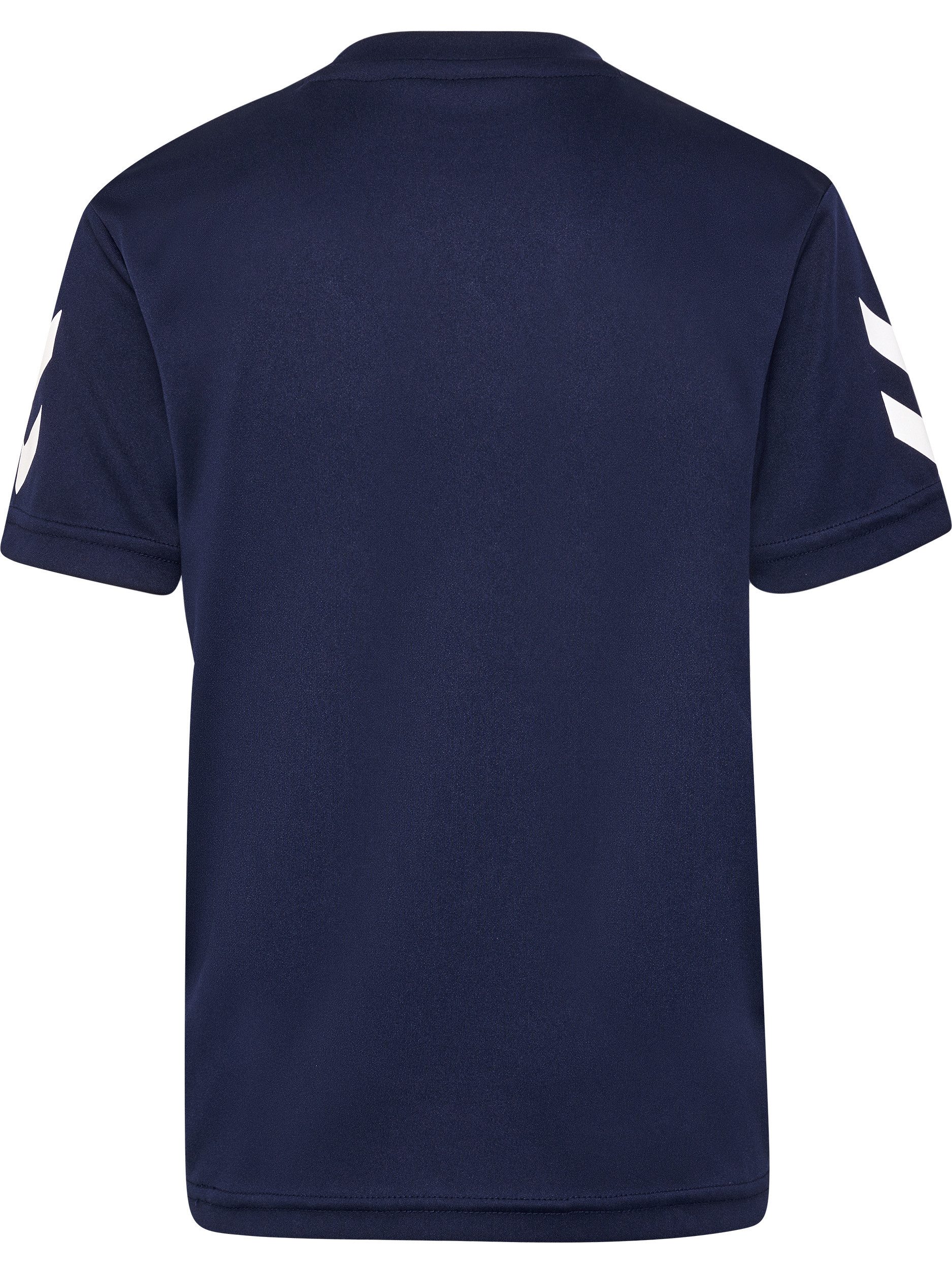 hummel T-Shirt & Shorts HMLLOGO SET KIDS (Set, 2-tlg., 2) mit elastischem Bund, aus Polyester, pflegeleicht, sportlicher Stil