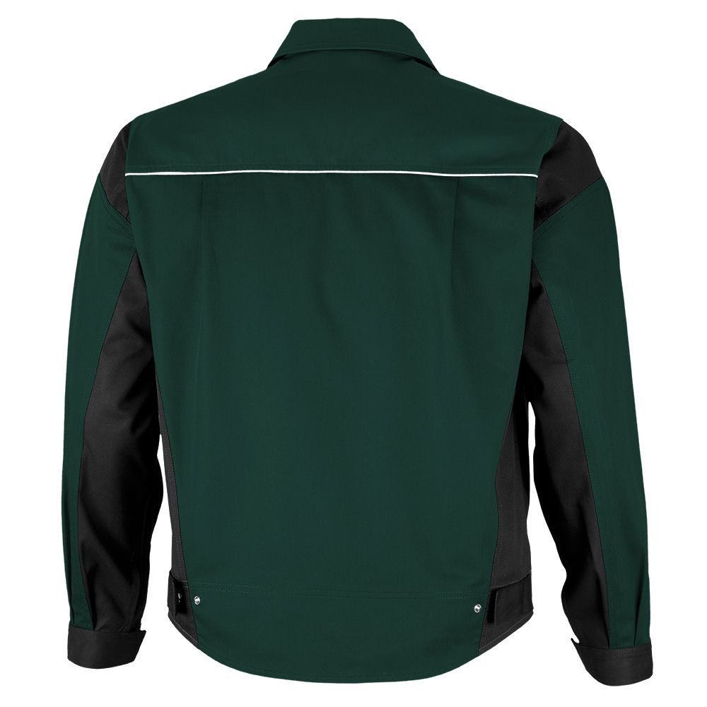 Qualitex Workwear Arbeitsjacke strapazierfähige PROfessionals Arbeitsjacke - faserverstätkt MG 245 g (1-St) Werkstattjacke mit 15 Taschen - pflegeleicht Werkstattjacke - Waschbar