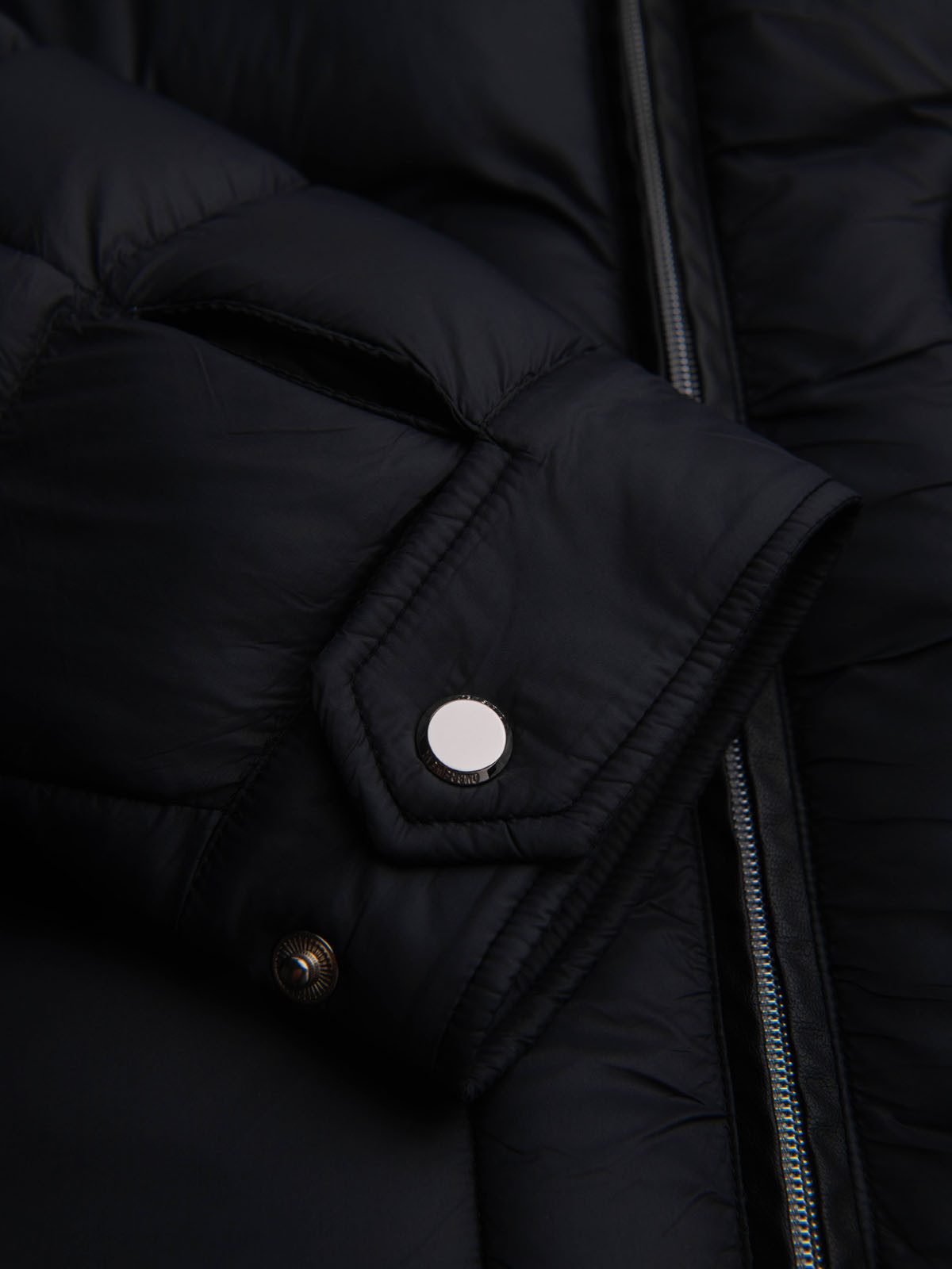 Winterjacke Klassische gesteppte Herrenjacke mit Stehkragen