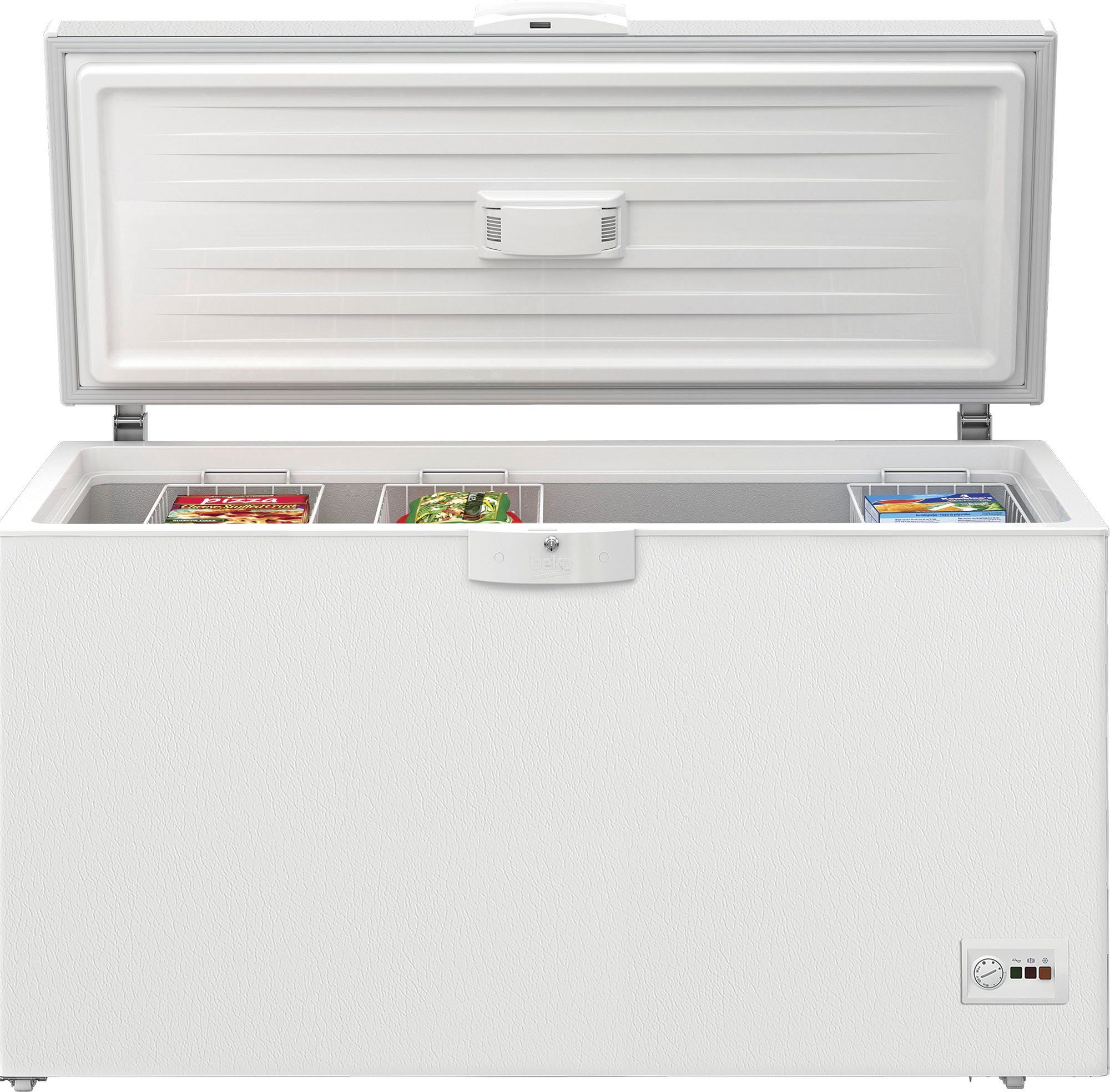 BEKO Gefriertruhe HSM46740 457500000014, 155,5 cm breit, 451 l
