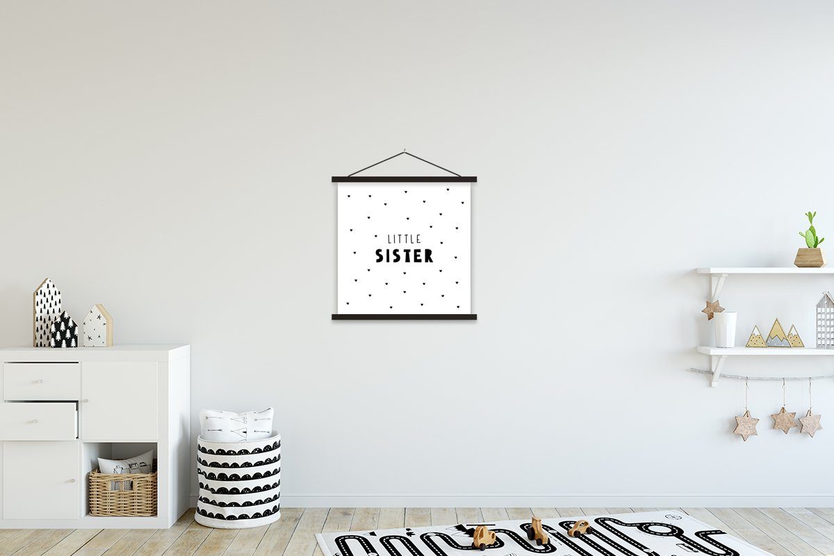 MuchoWow Poster Mädchen Kleine Schwester Sprichwörter Zitate, (1