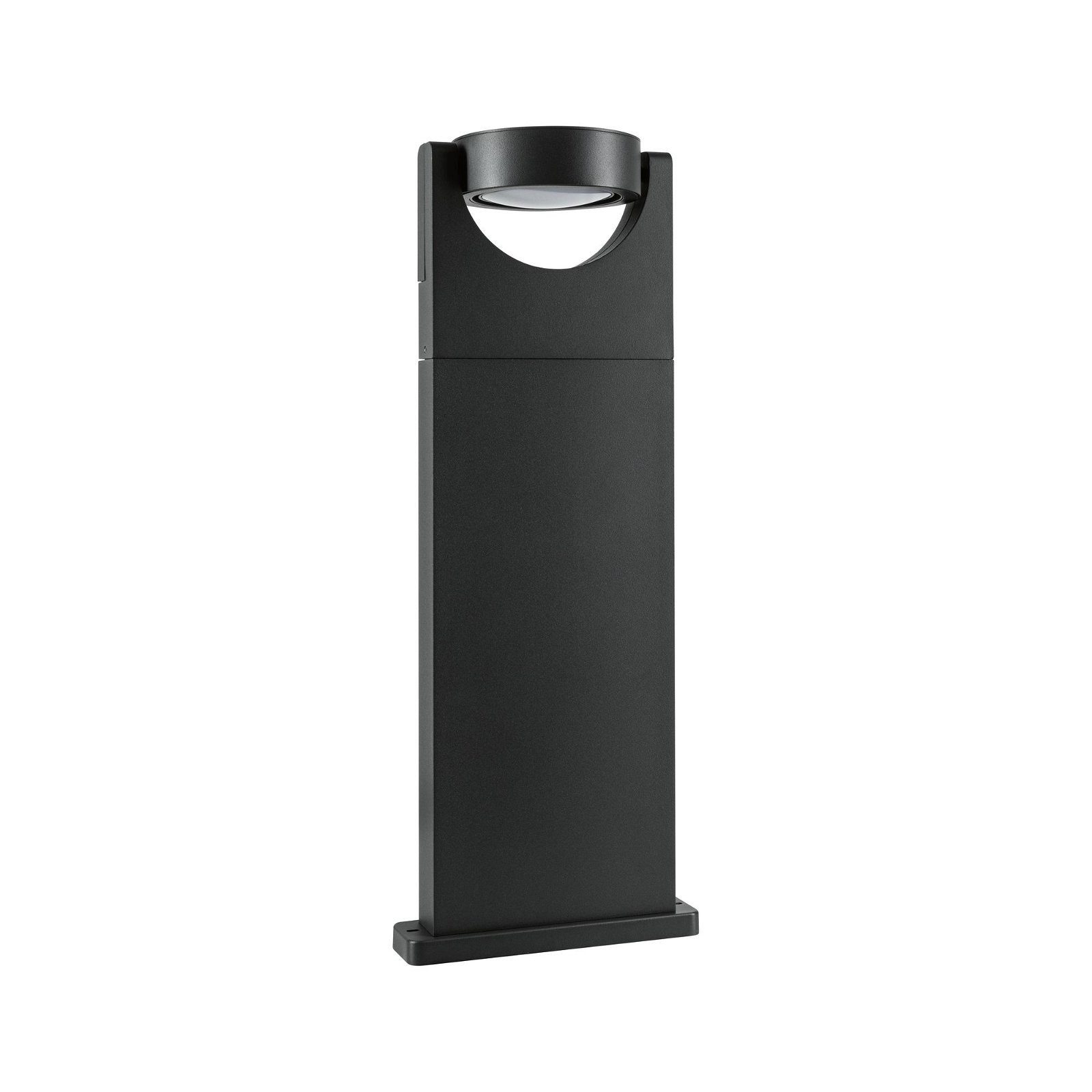 Paulmann LED Pollerleuchte Swivea IP44 625mm 3000K 8W 460lm 230V Anthrazit Aluminium, LED fest integriert, Warmweiß