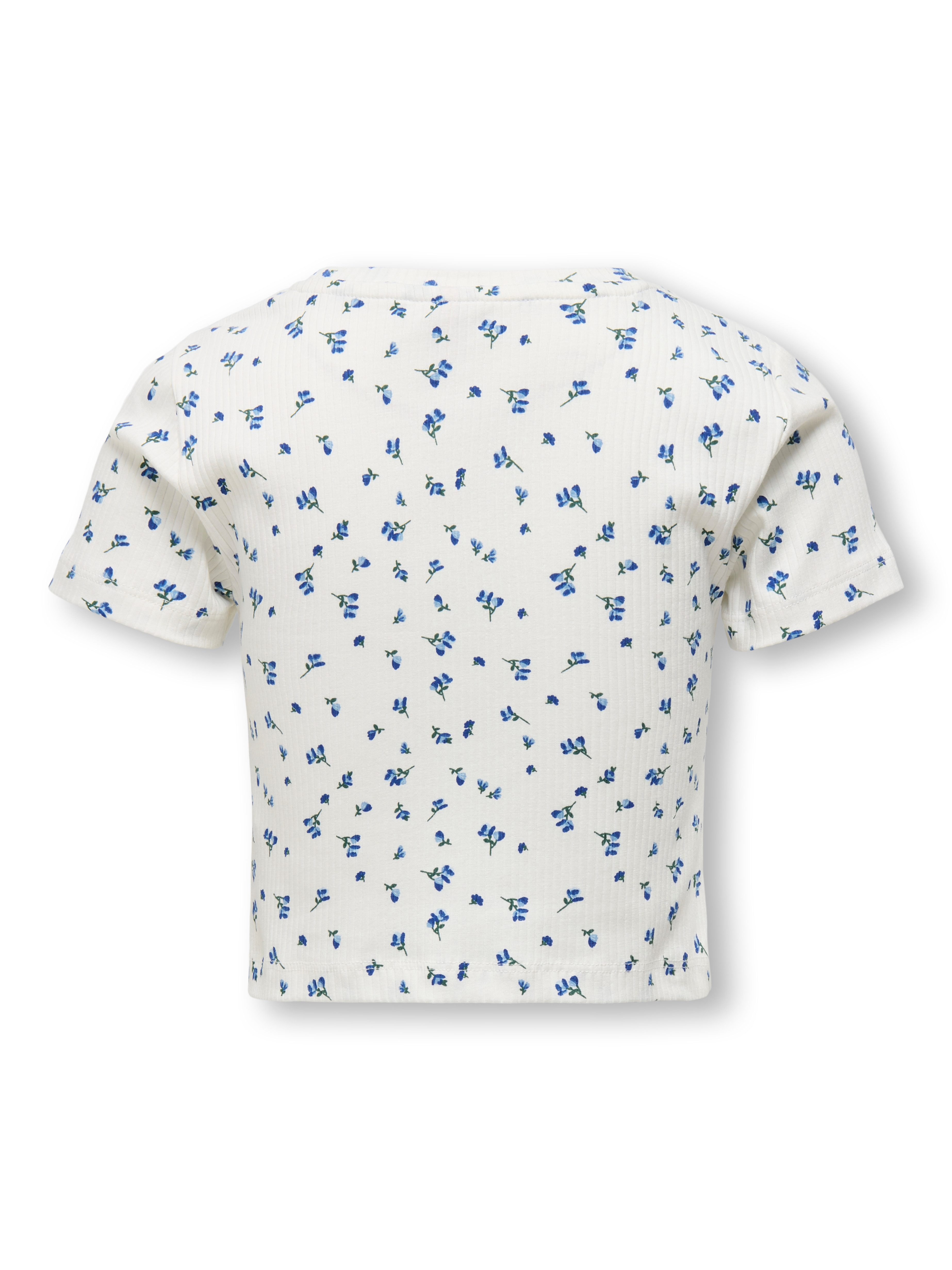 KIDS ONLY T-Shirt KOGBELLA LIFE SHORT AOP S/S TOP JRS NOOS