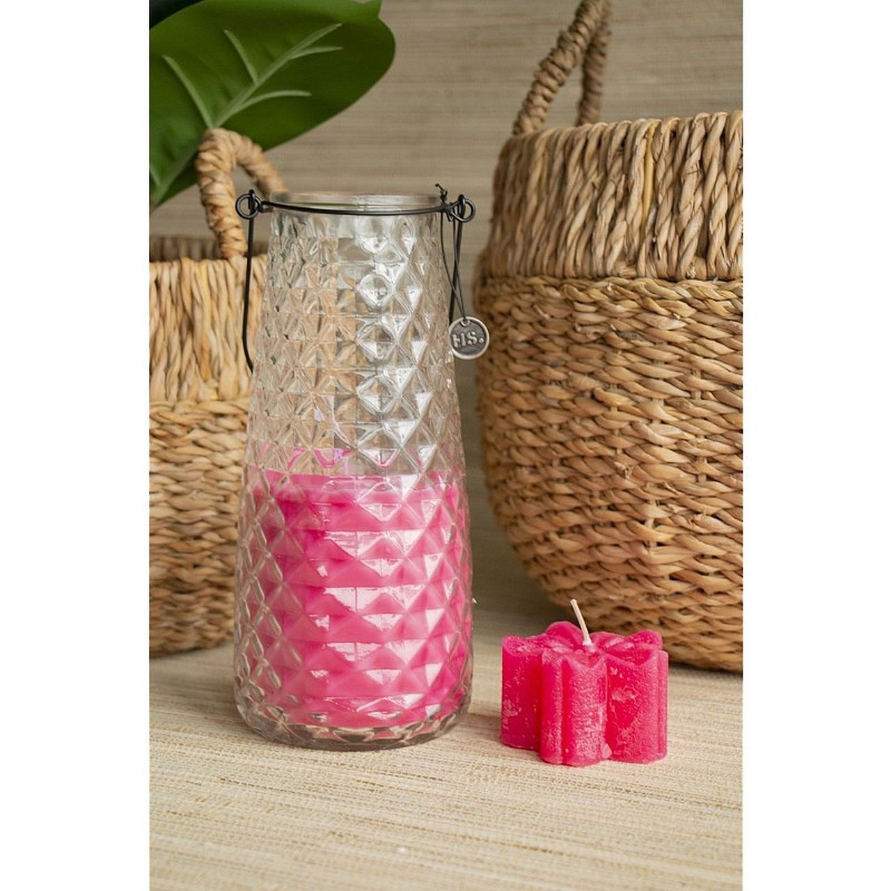 Home Society B.V. Outdoorkerze Kerze im Glas in verschiedenen Farben günstig online kaufen