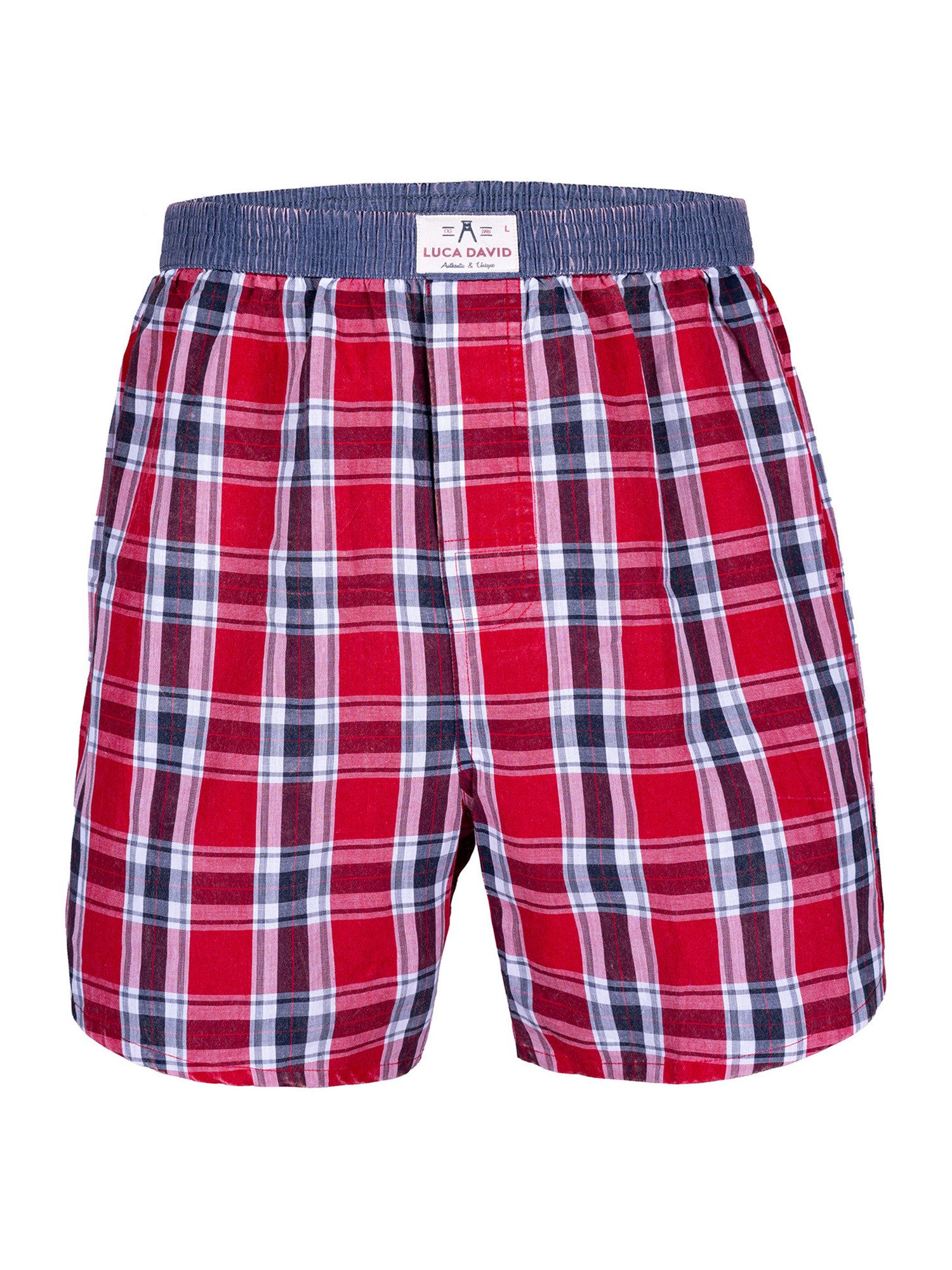 Luca David Boxer Olden Glory (3-St) soft auf der Haut - angenehm zu tragen - im Winter, wie im Sommer