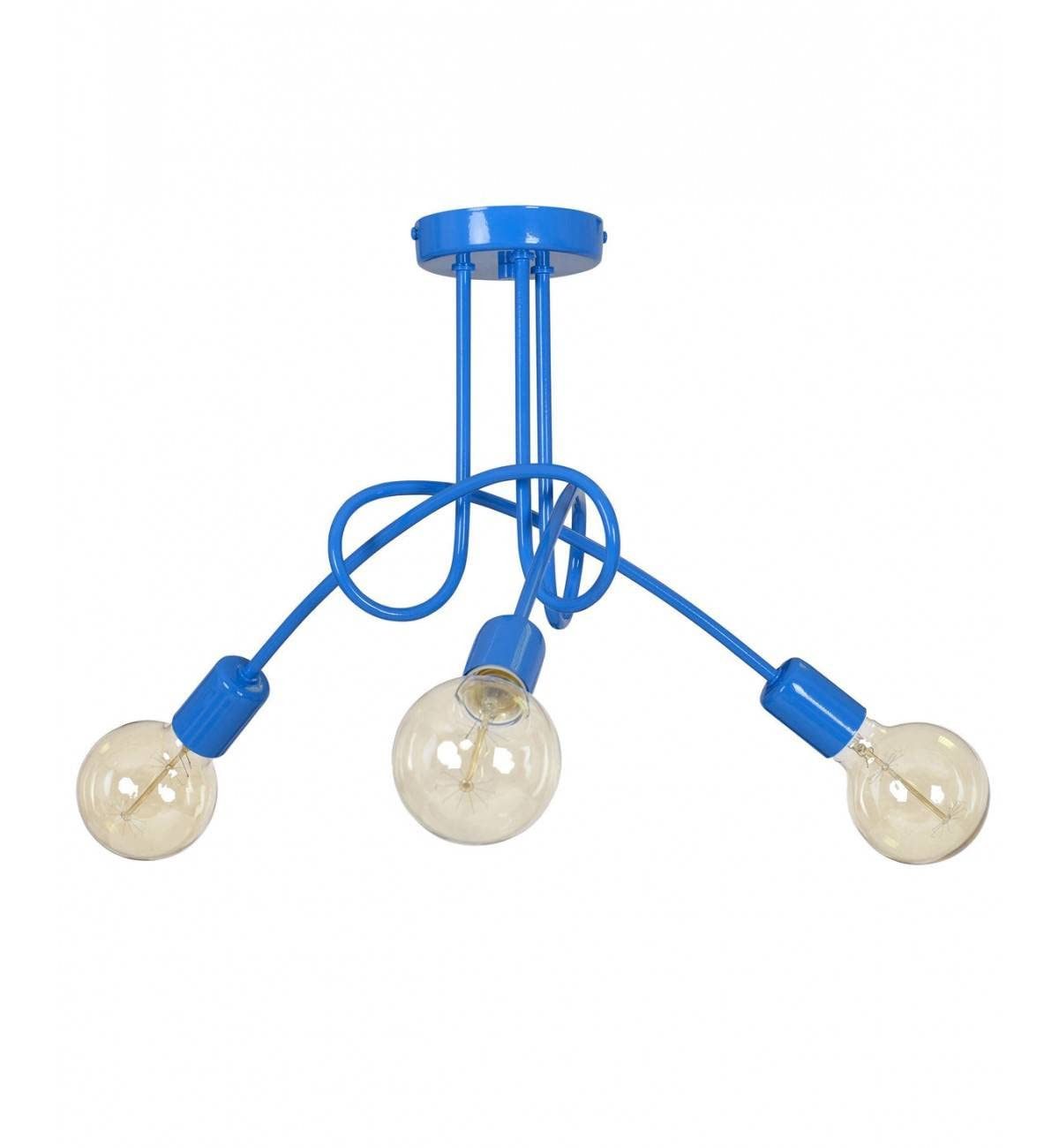 Light Home LH Pendelleuchte Deckenbeleuchtung Lampen Deckenlampen Industrial Deckenlampe 3-Flammig