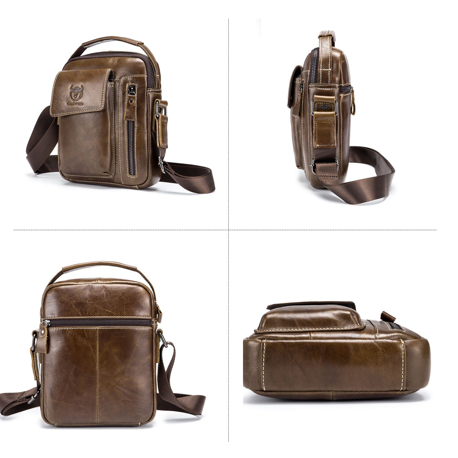 REDOM Umhängetasche Henkeltasche Handtasche Tragetasche Aktentasche Tasche  günstig online kaufen