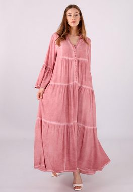 YC Fashion & Style Sommerkleid Vintage Bodenlanges Kleid