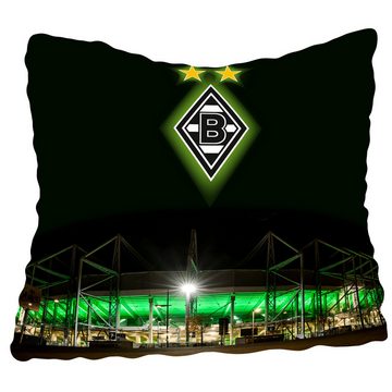 BERONAGE Dekokissen Borussia Mönchengladbach Kissen Borussia Park 40x40
