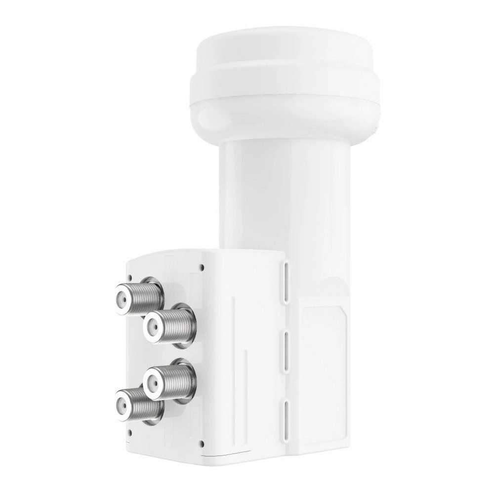 Hama Hama Universal-Quad-LNB weiss Satellitenempfänger Universal-Quad-LNB (Hochwertiger Universal-Quad-LNB)