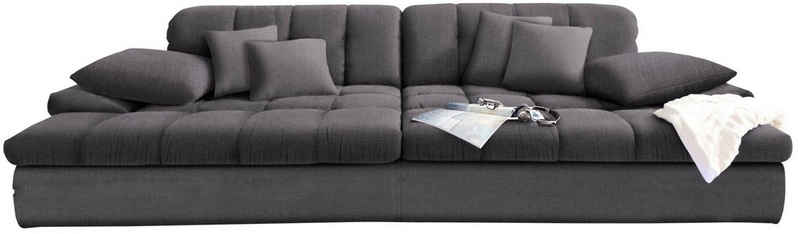 Mr. Couch Big-Sofa Biarritz, wahlweise mit Kaltschaum (140kg Belastung/Sitz), Kopfteilverstellung
