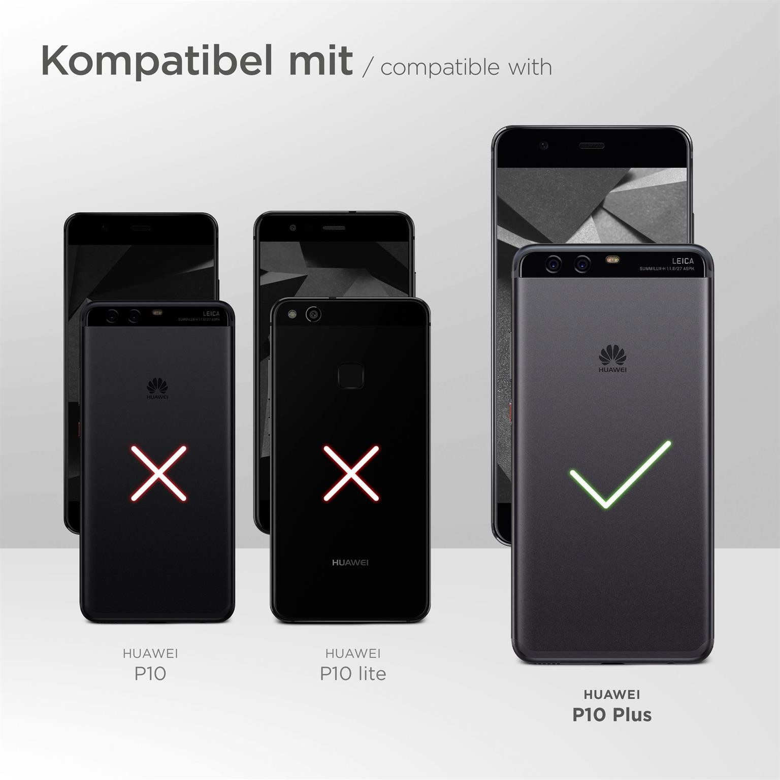 moex Handyhülle moex® Alpha Case für Huawei P10 Plus, Hülle ultra dünn, Hardcase Back Cover, Schutzhülle Minimalistisch