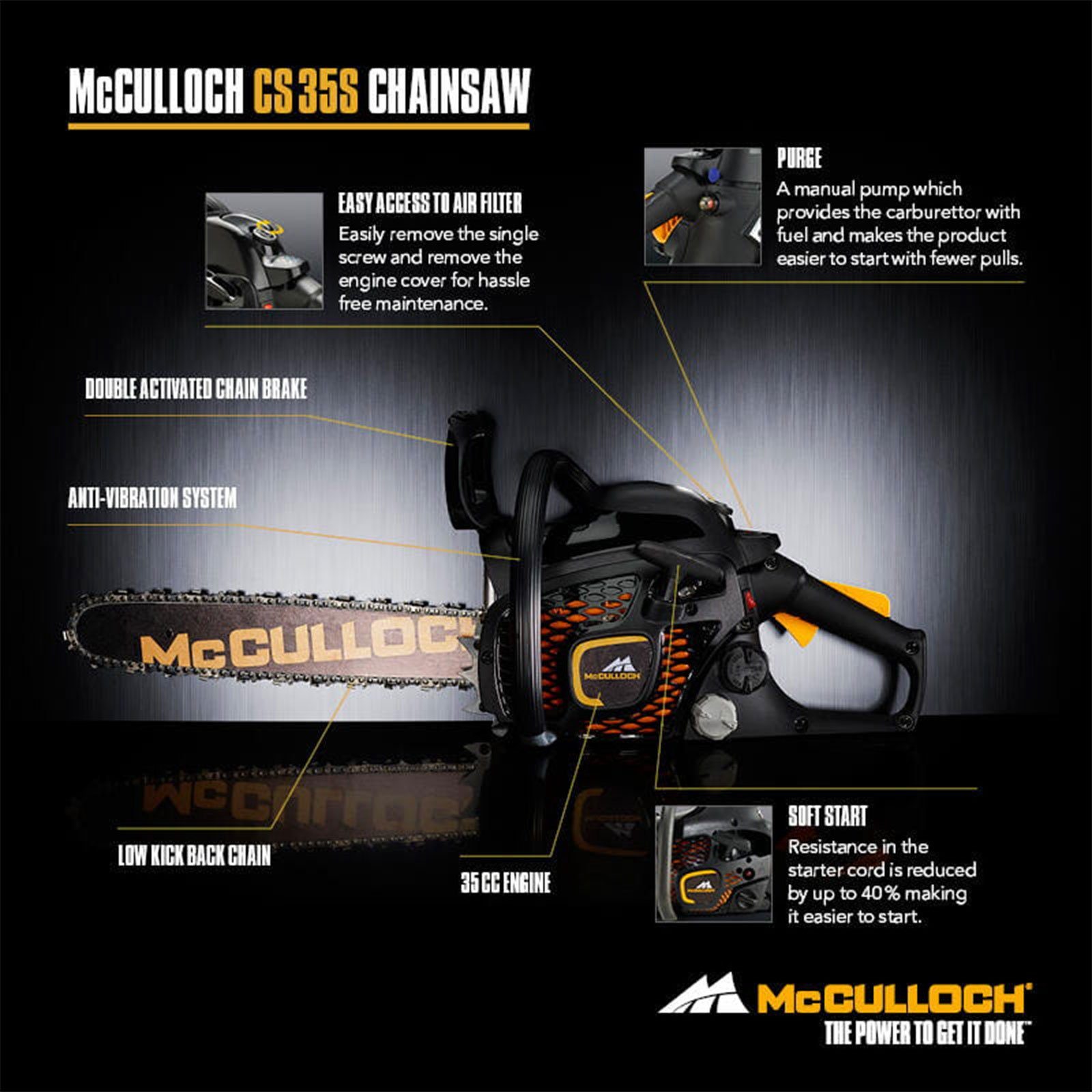 SECURA Sägeketten – 2 Stück, Passend Für McCulloch 55, 40 Cm, 3/8 60TG 1,3 Mm
