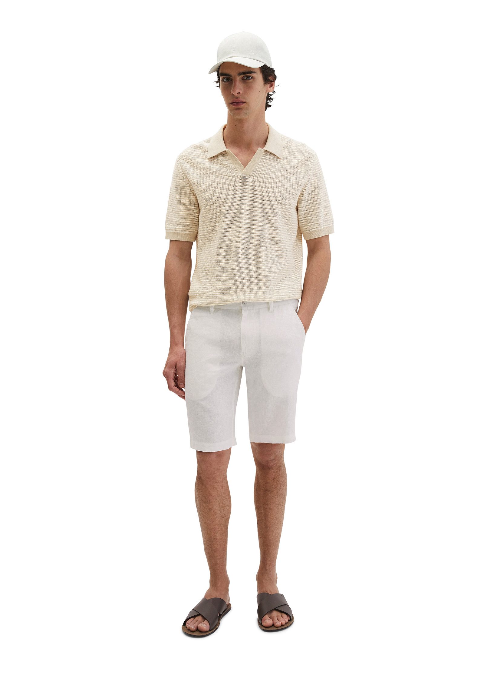 Marc O'Polo Shorts aus europäischem Leinen – Bild 5 von 5