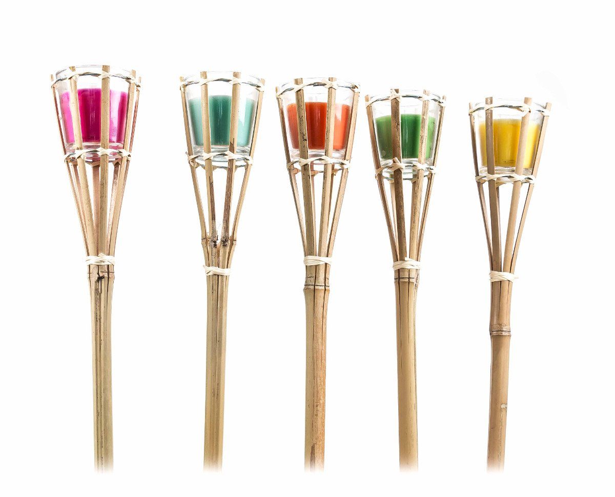 Bubble-Store Gartenfackel Fackel, Fackel Brenndauer ca. 10 Stunden, Kerze mit Citronella Duft im Glas, Kerze, Gartenfackel. € 27,99