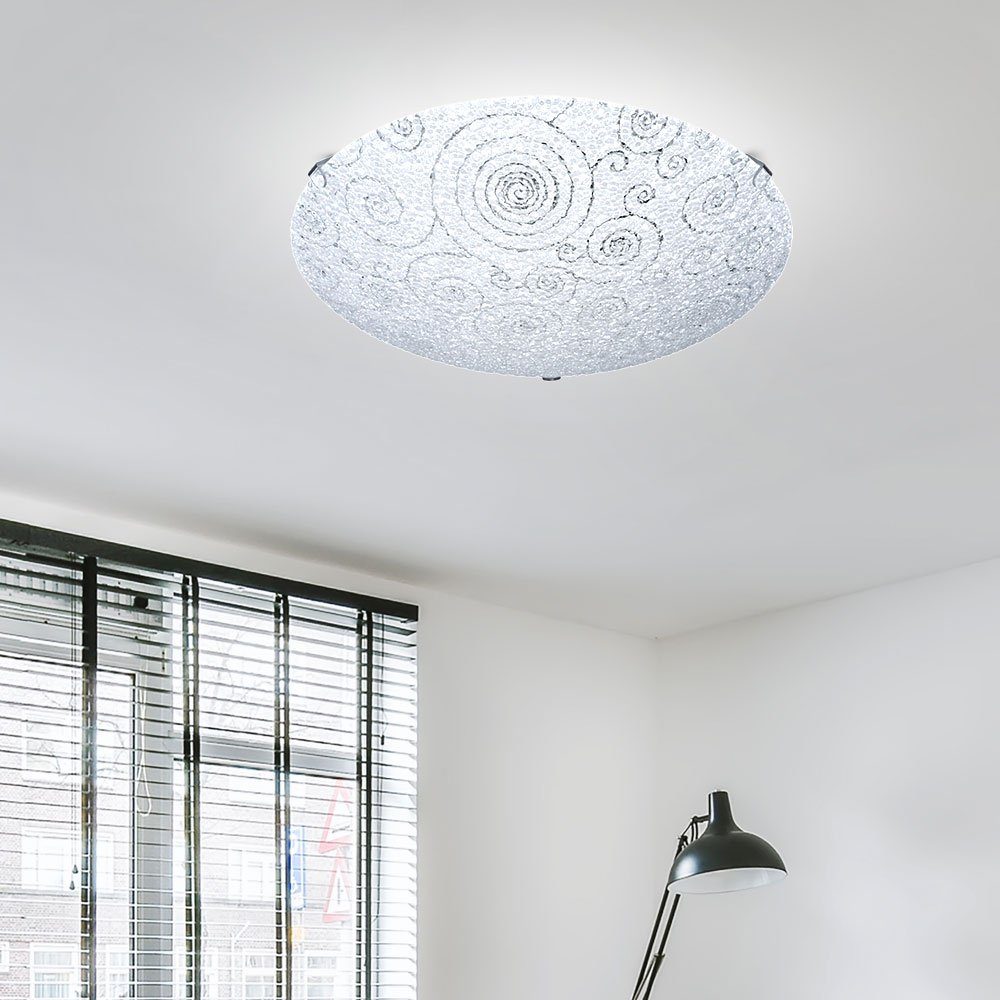 EGLO LED Deckenleuchte, Wandlampe Deckenleuchte Watt LED Leuchte Hauslampe Leuchtmittel Warmweiß, Wohnzimmer inklusive, 7