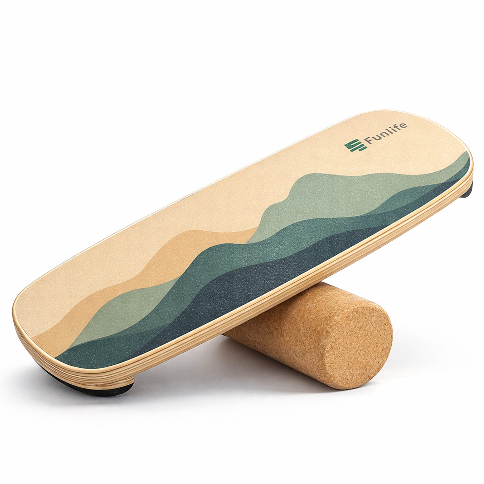 Balanceboard Balance Board mit Korkrolle