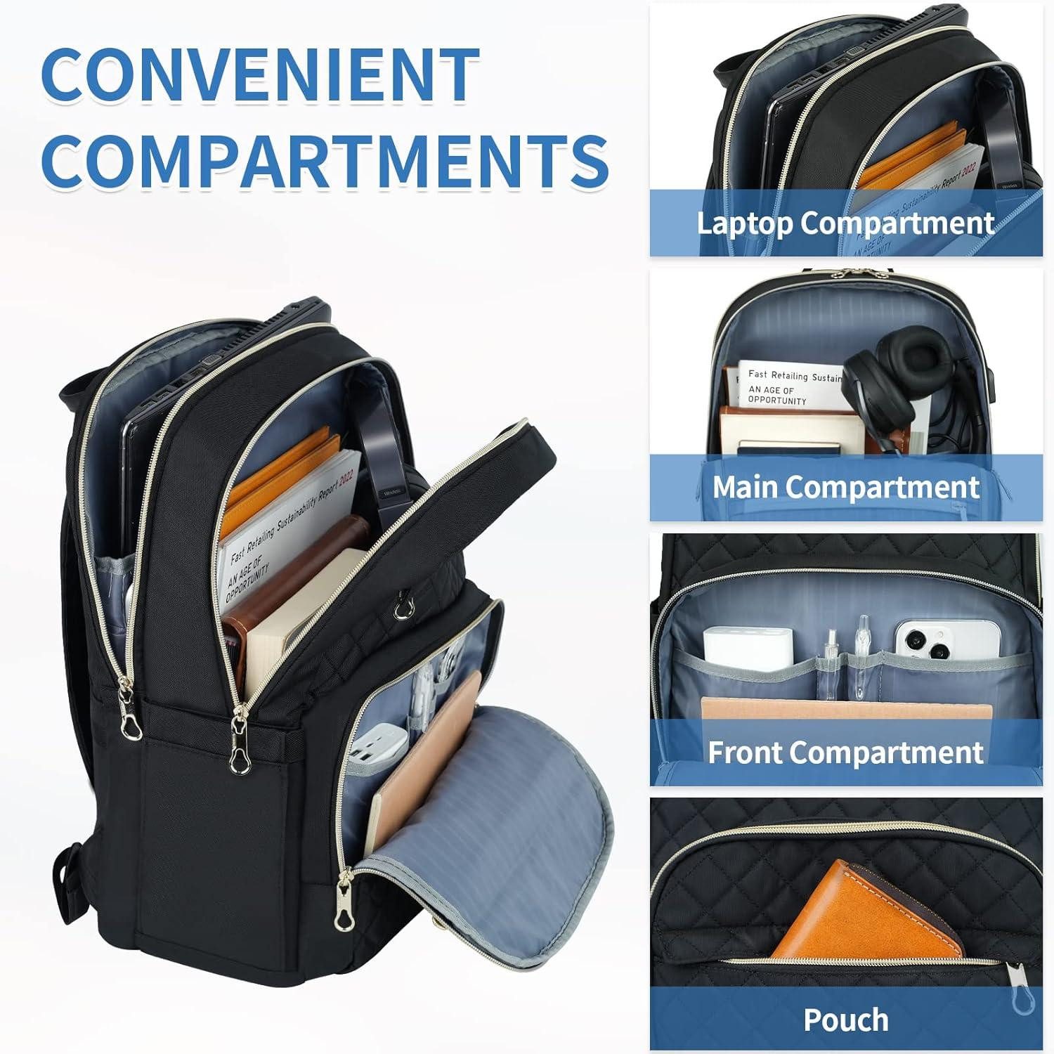 LuxusKollektion Laptoprucksack Rucksack Damen 15,6 Zoll günstig online kaufen