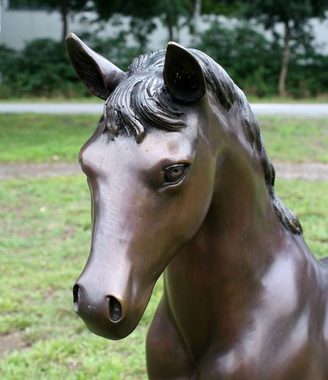 Bronzeskulpturen Skulptur Bronzefigur Pferd aus Bronze