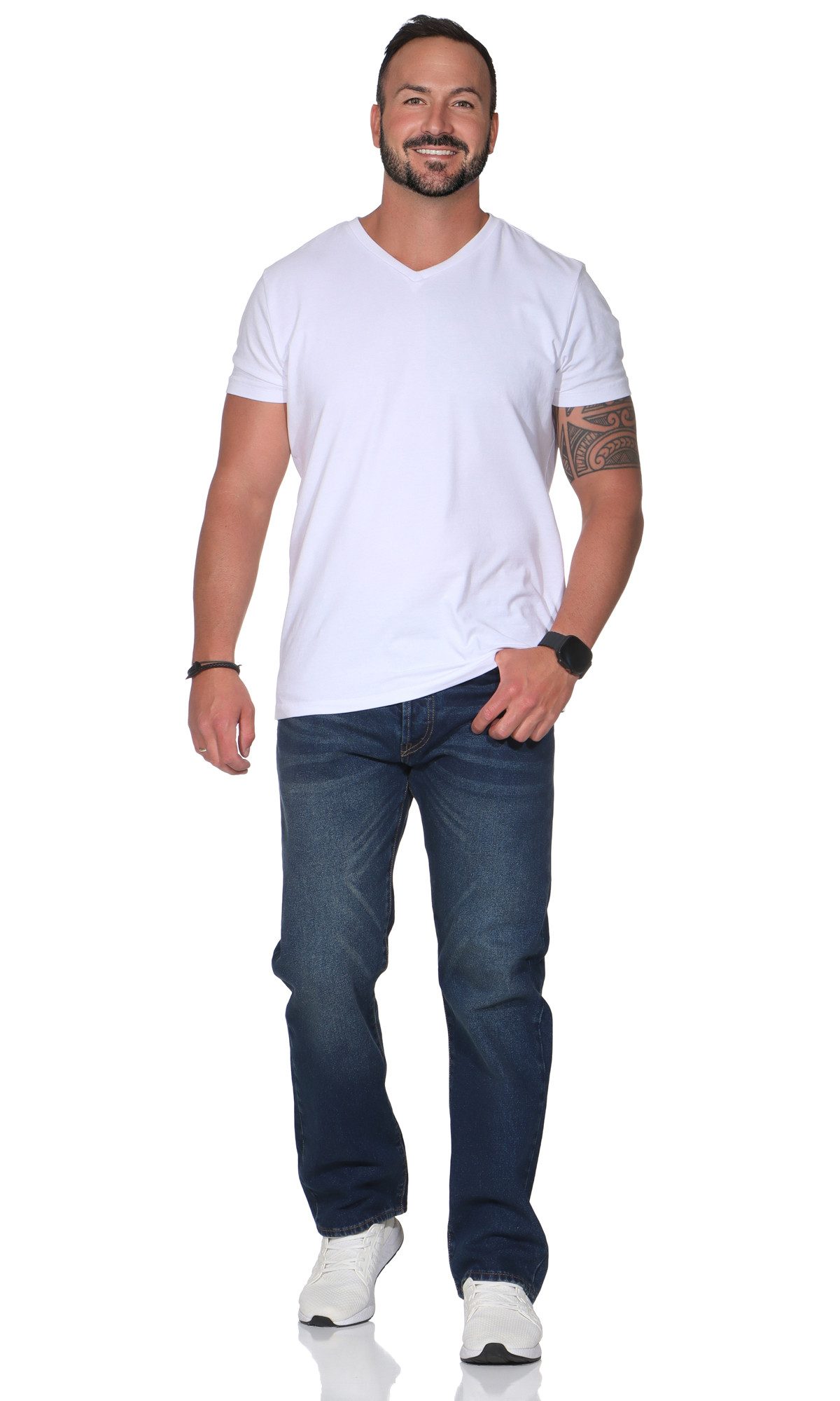 Levi's® Straight-Jeans Herren Jeans 501® LEVI'S ORIGINAL gerader Passform, robuster Denim 5-Pocket-Style – Bild 5 von 5