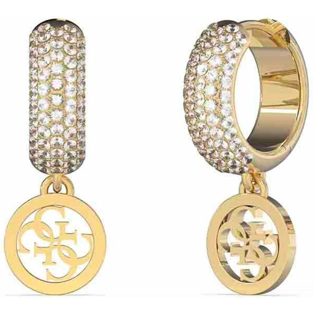 Guess Ohrring-Set Stilvolle vergoldete Ringe Crazy günstig online kaufen