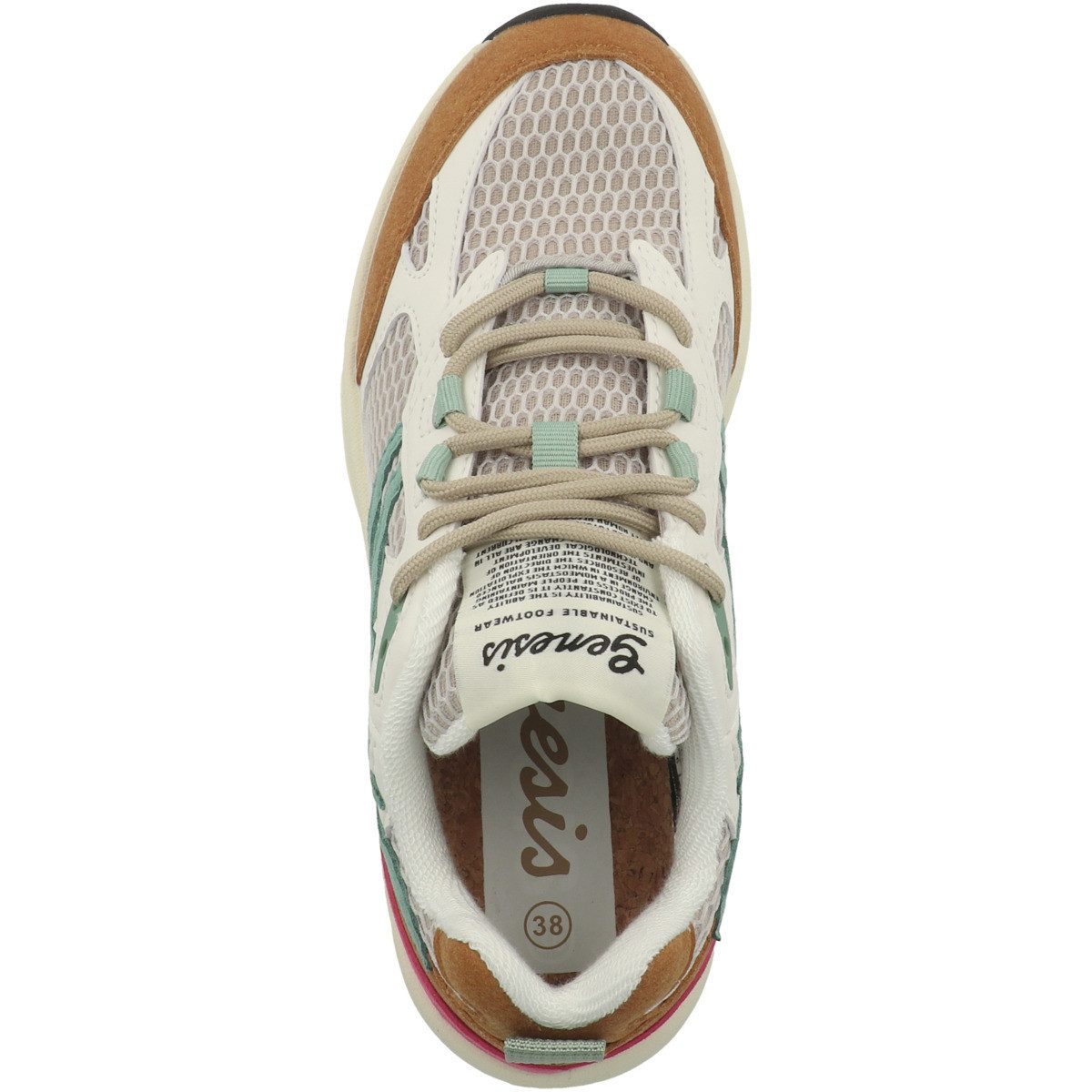 GENESIS G-Eco`99 2-Tone Mesh Unisex Erwachsene Sneaker Turnschuhe, Sportschuhe, Freizeitschuhe, Halbschuhe, Schnürschuhe