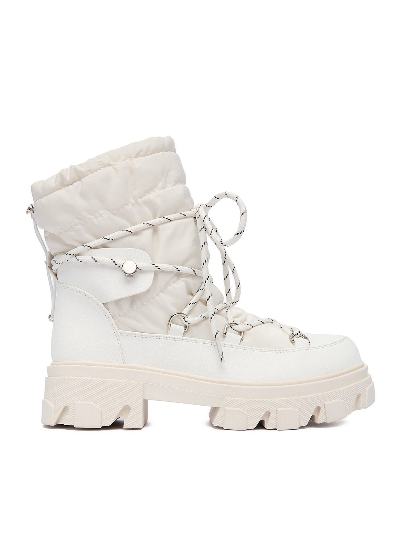 DeeZee Deezee Damen-Schneestiefel Weiß 13107-23 Winterstiefel