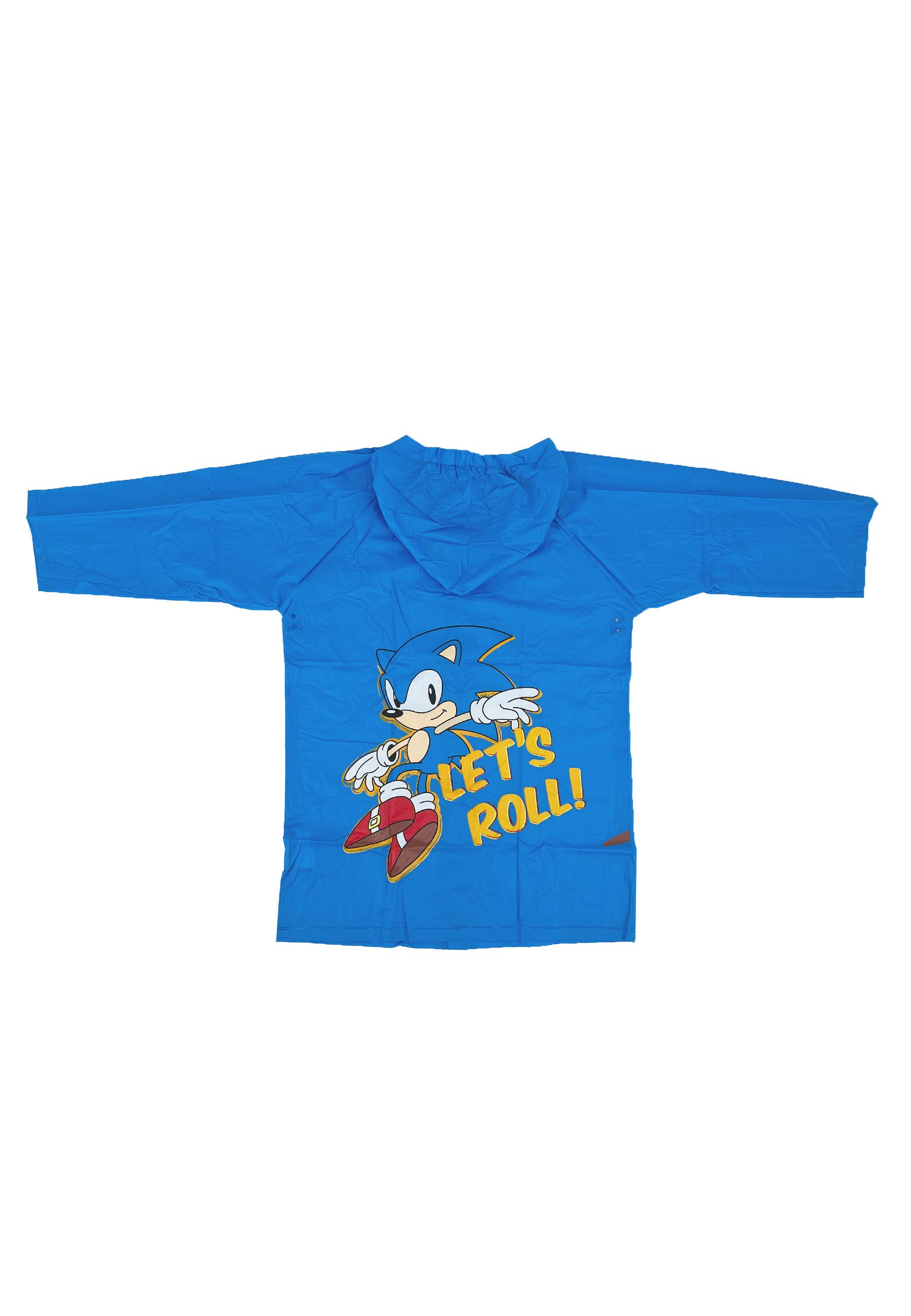 Sonic SEGA Regenjacke Jungen Regenmantel