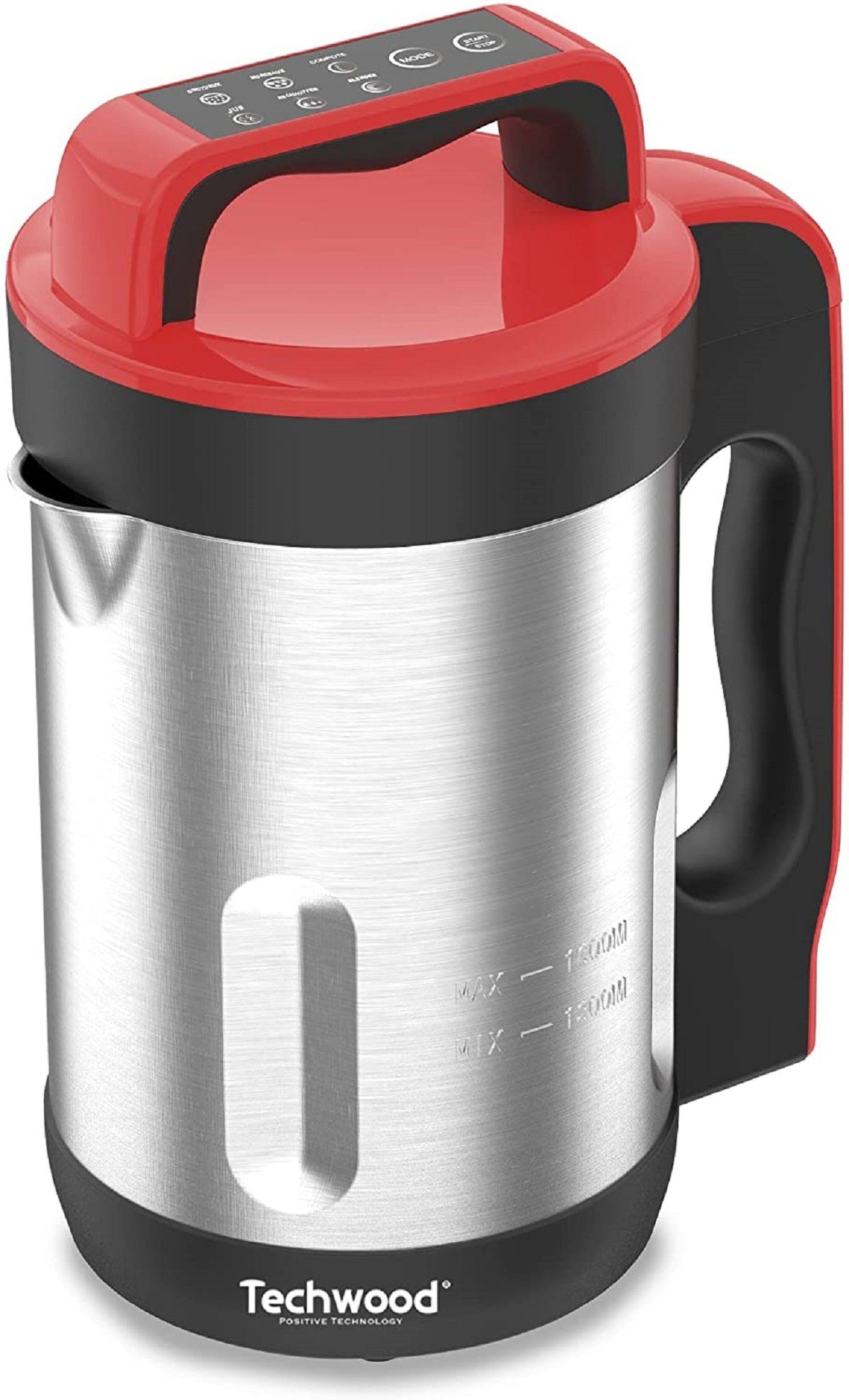 Techwood Standmixer TSM1655 Standmixer, beheizbar, Kapazität 1,6 l