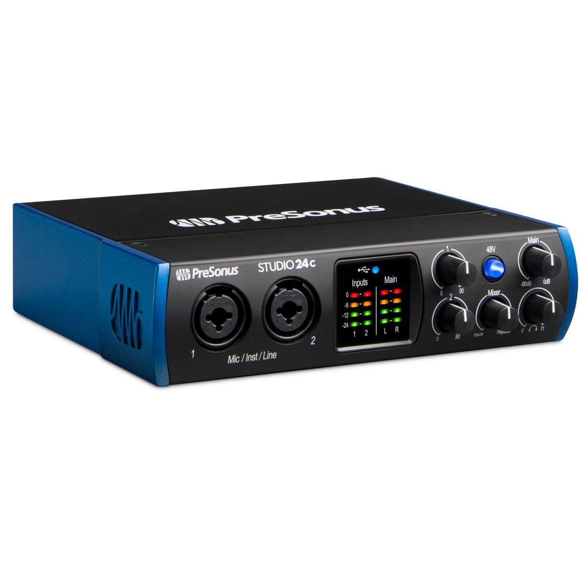 Presonus Presonus Studio 24C USB Audio-Interface Digitales Aufnahmegerät