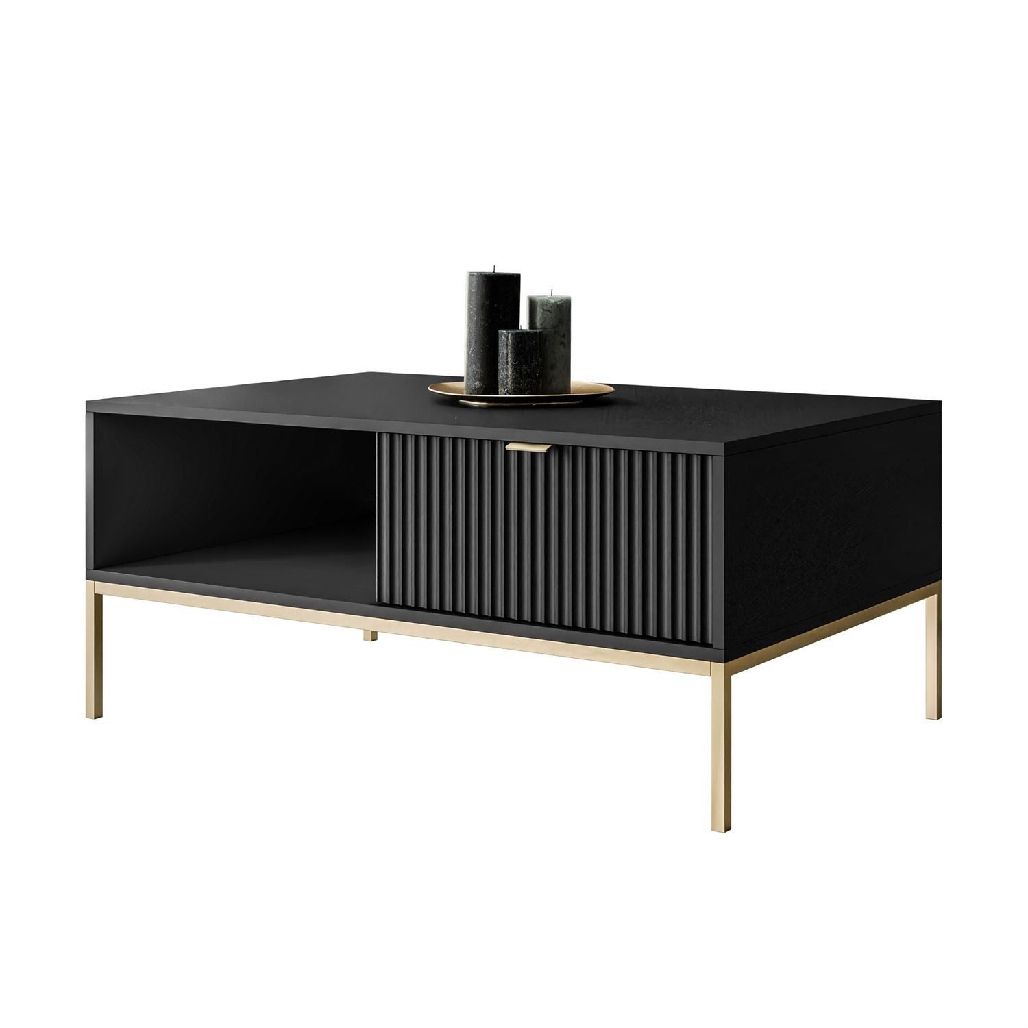 Lookway Couchtisch CORTADO GOLD L-104 mit günstig online kaufen