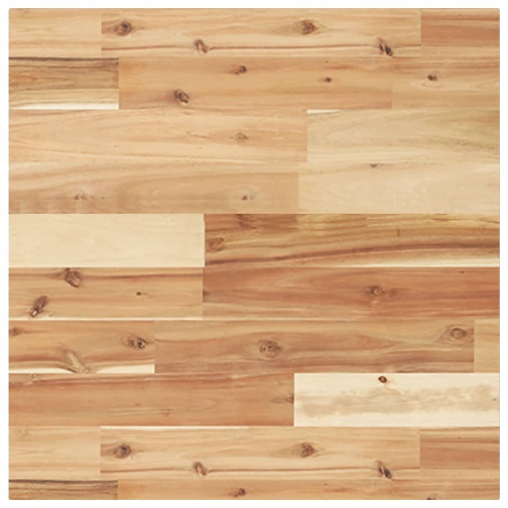 vidaXL Tischplatte Tischplatte Quadratisch 50x50x2 cm Massivholz (1 St)